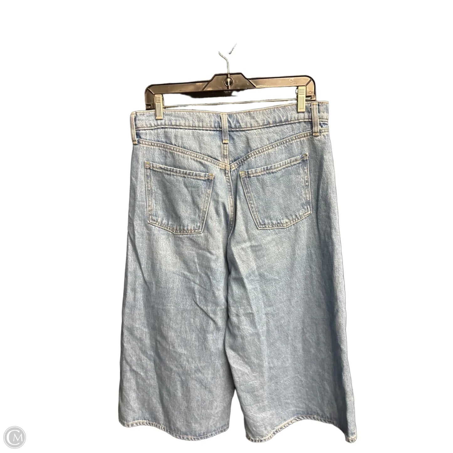 Jeans Cropped By Old Navy In Blue Denim, Size: 8