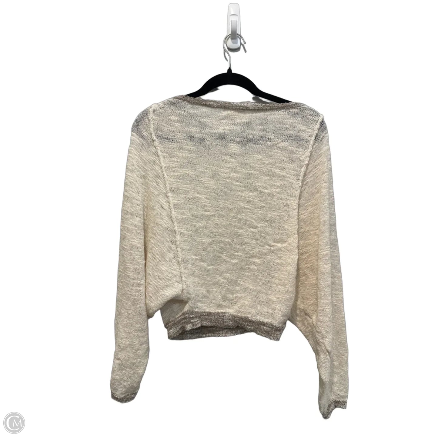 Sweater By Promesa In Cream, Size: S
