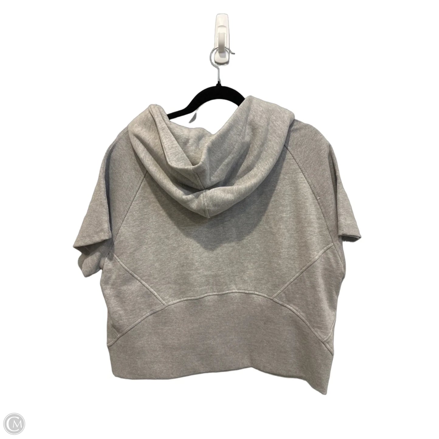 Sweatshirt Hoodie By Clothes Mentor In Grey, Size: S