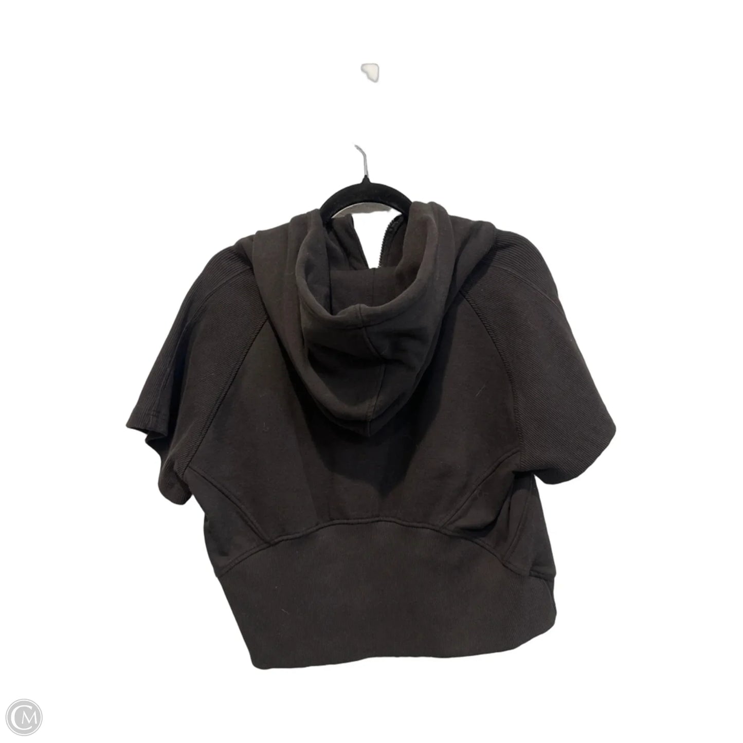 Sweatshirt Hoodie By Clothes Mentor In Black, Size: S