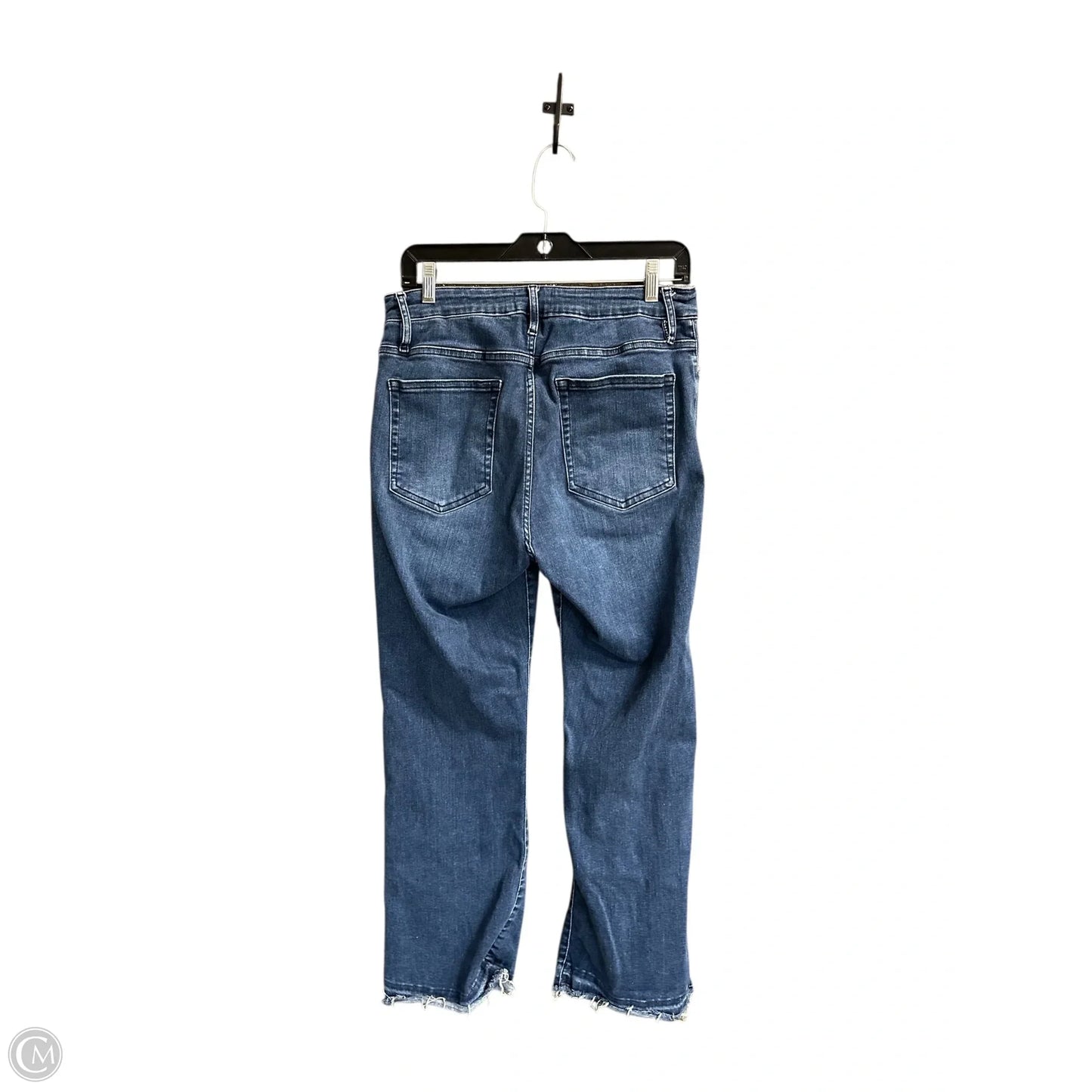 Jeans Boot Cut By Frame In Blue Denim, Size: 8