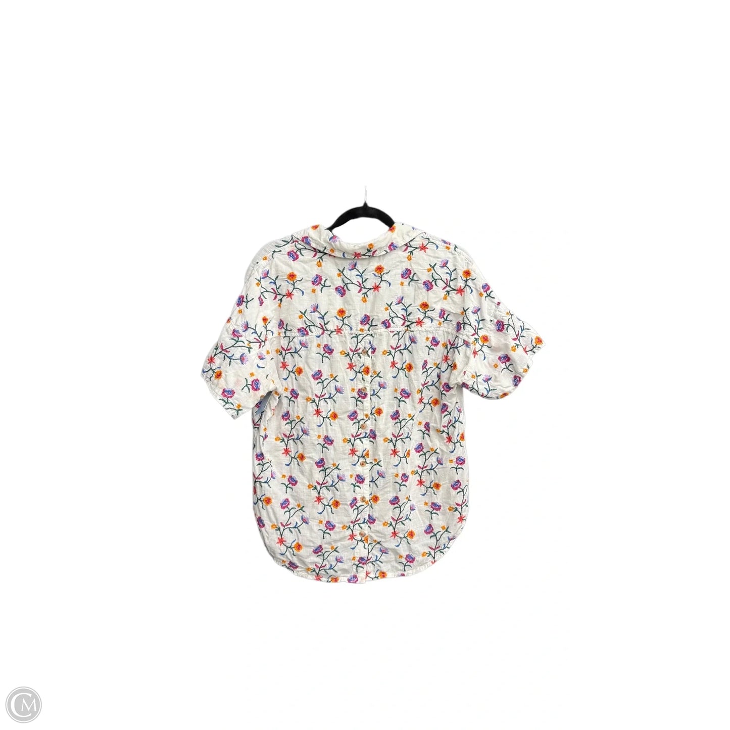 Top Short Sleeve By Pilcro In White, Size: S