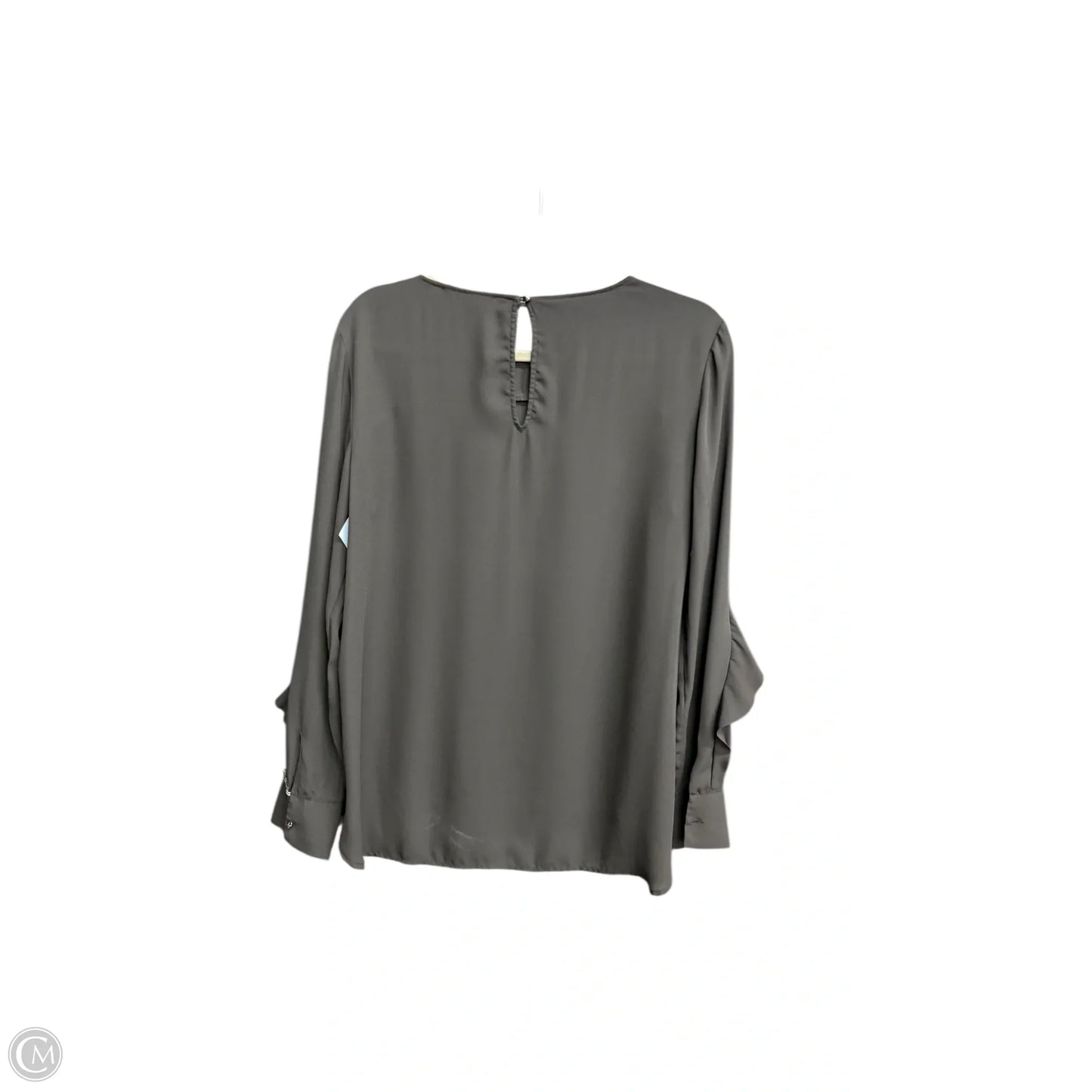 Top Long Sleeve By Banana Republic In Black, Size: S