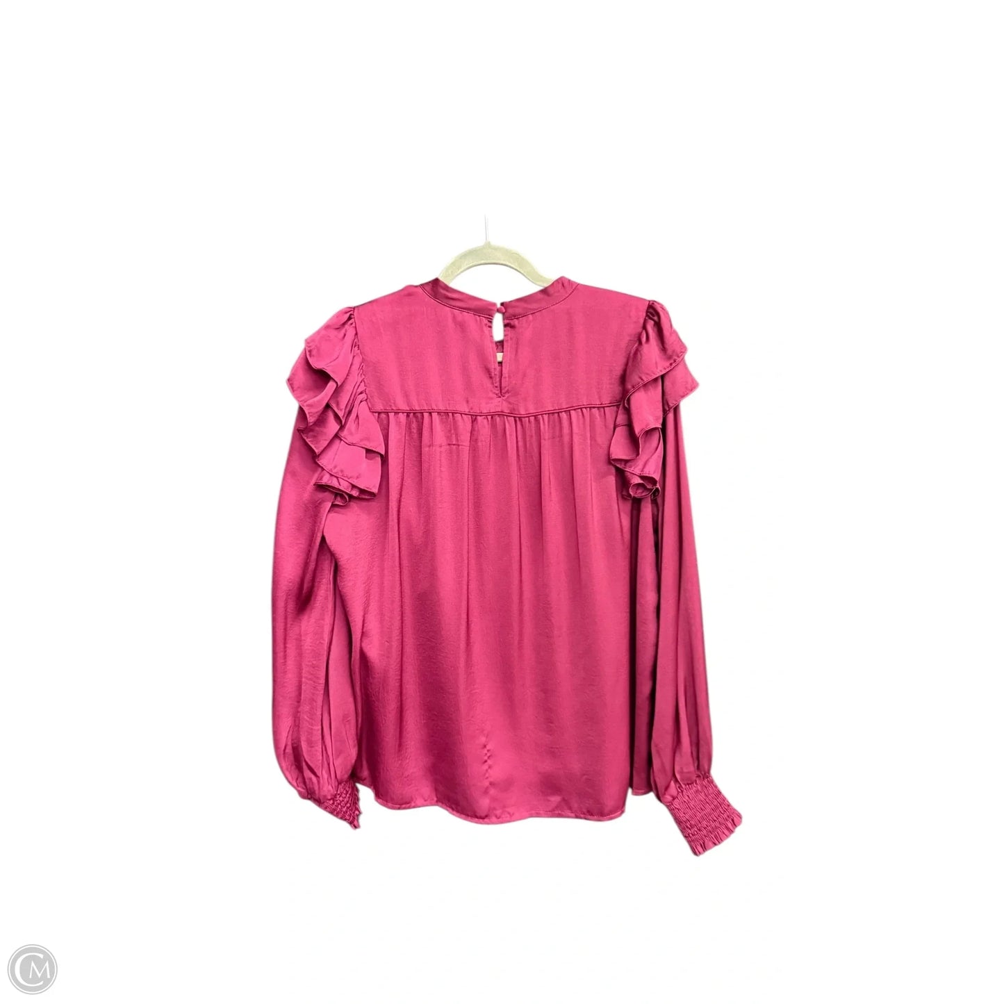 Top Long Sleeve By Entro In Purple, Size: L