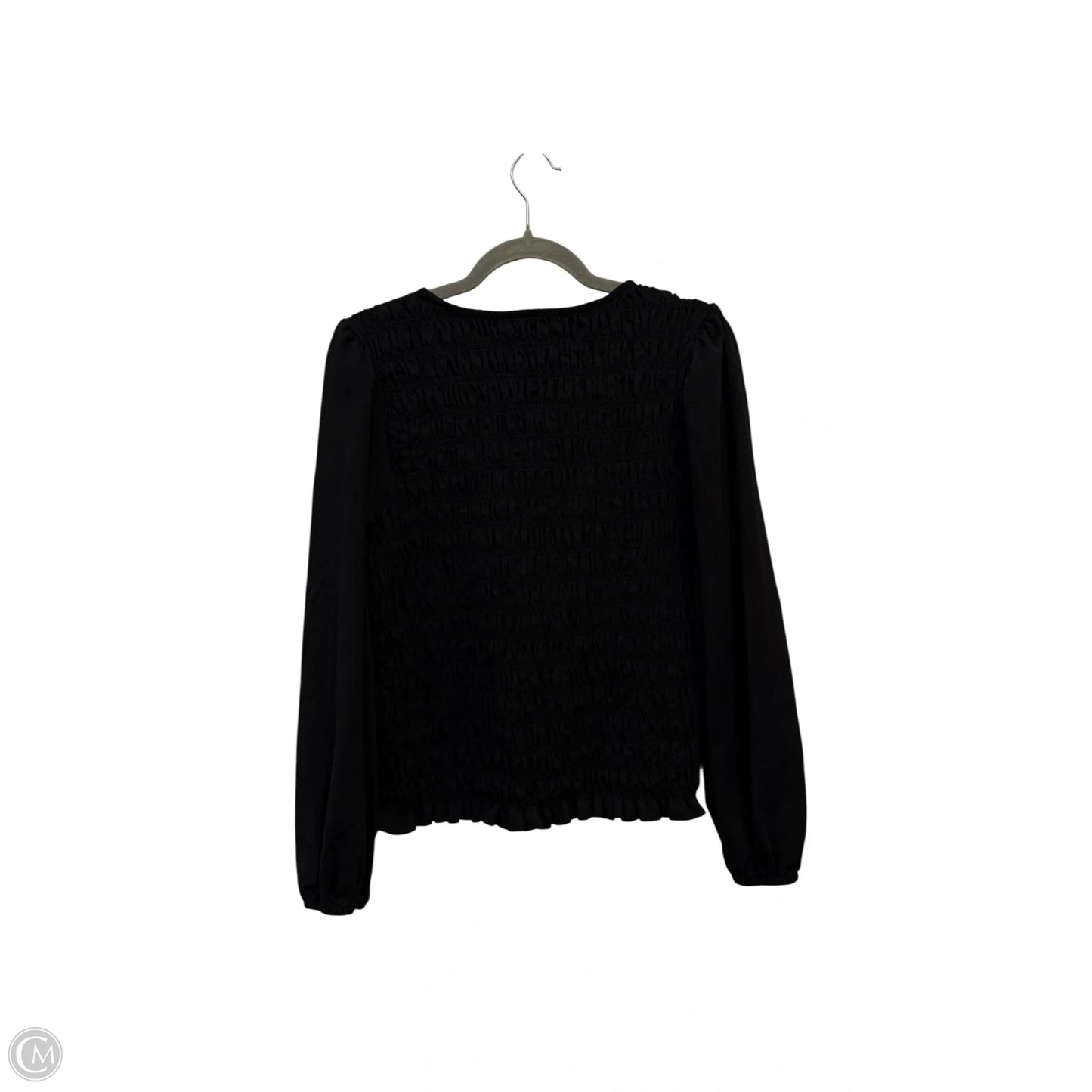 Top Long Sleeve By Loft In Black, Size: Xl