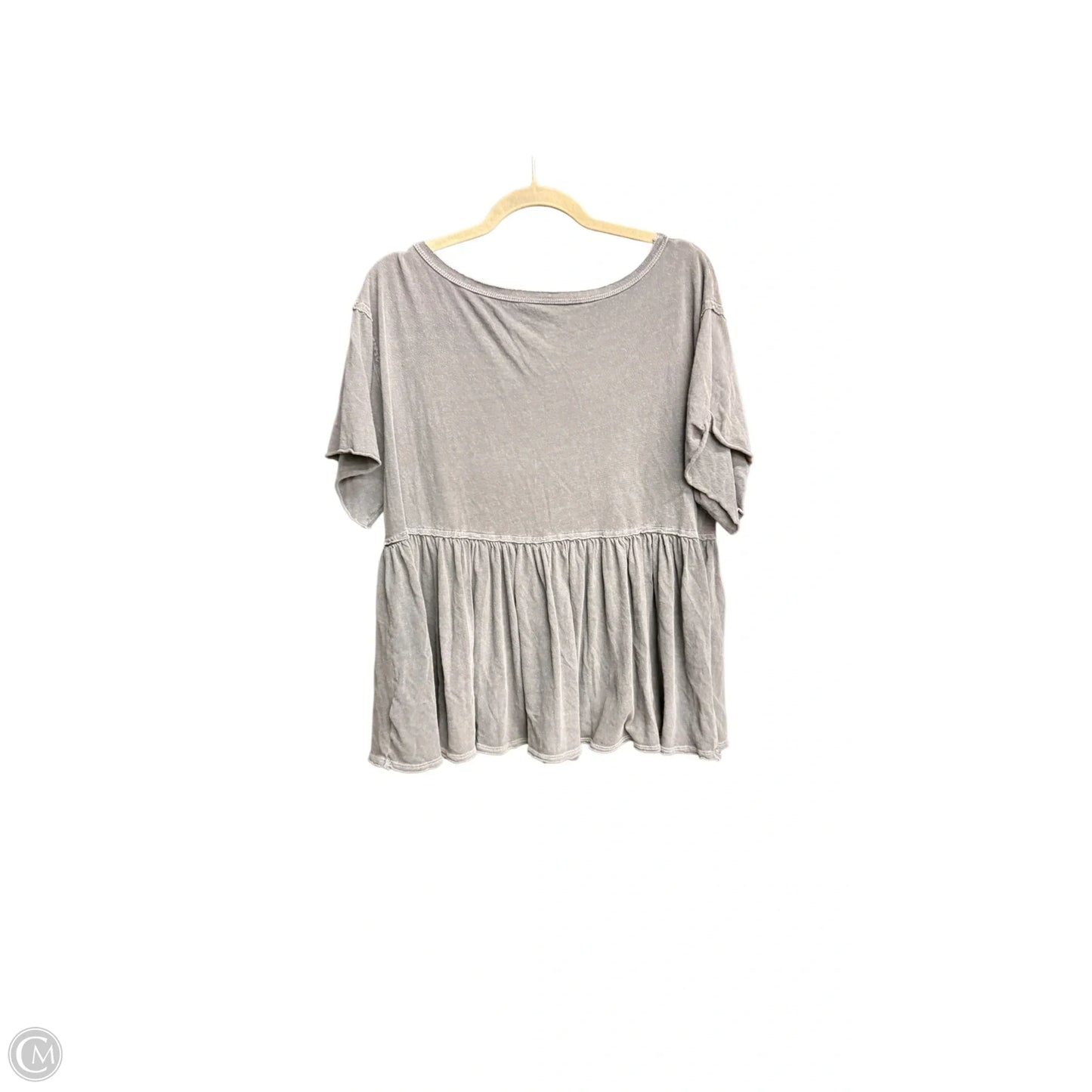 Top Short Sleeve By We The Free In Grey, Size: S