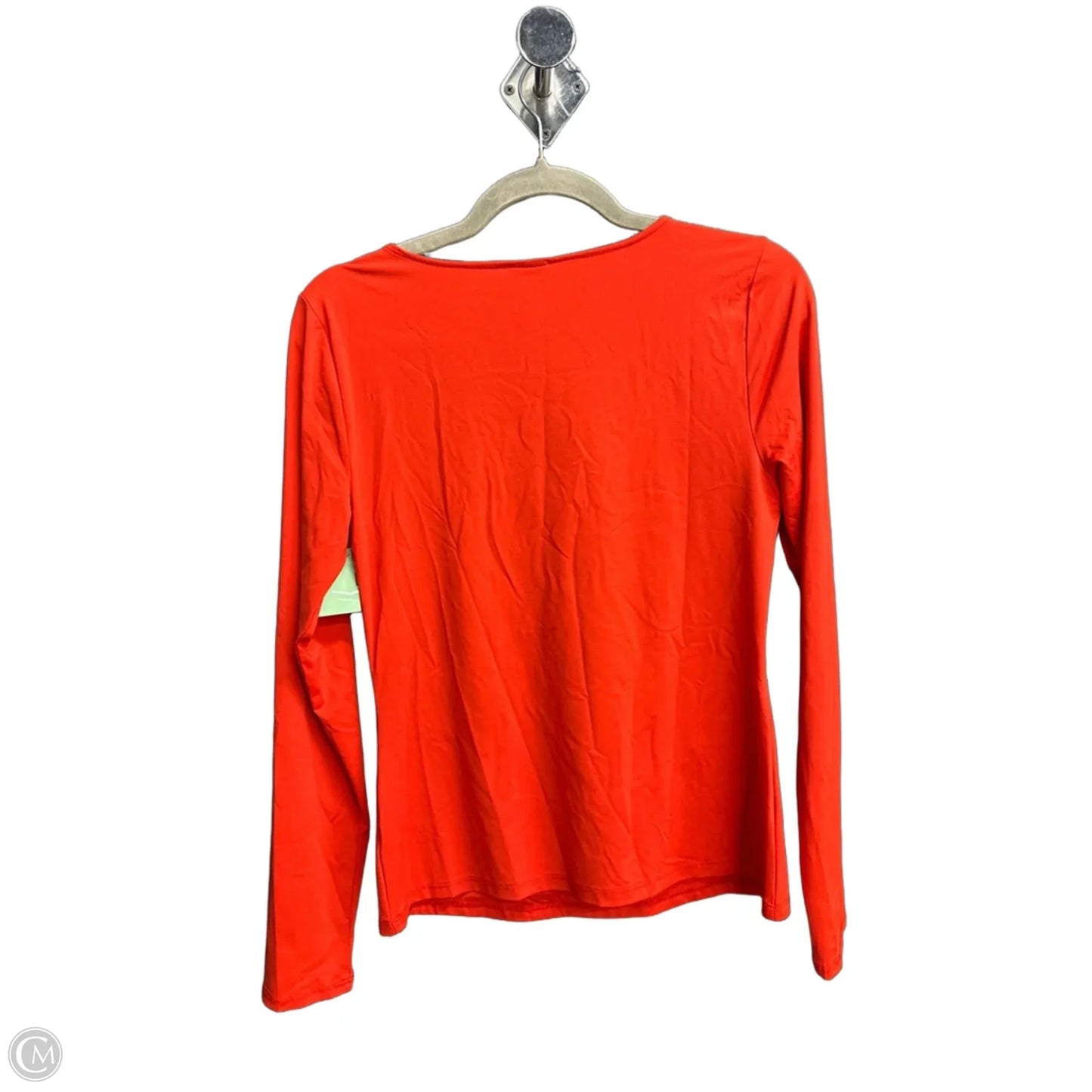 Top Long Sleeve By Worthington In Red, Size: M