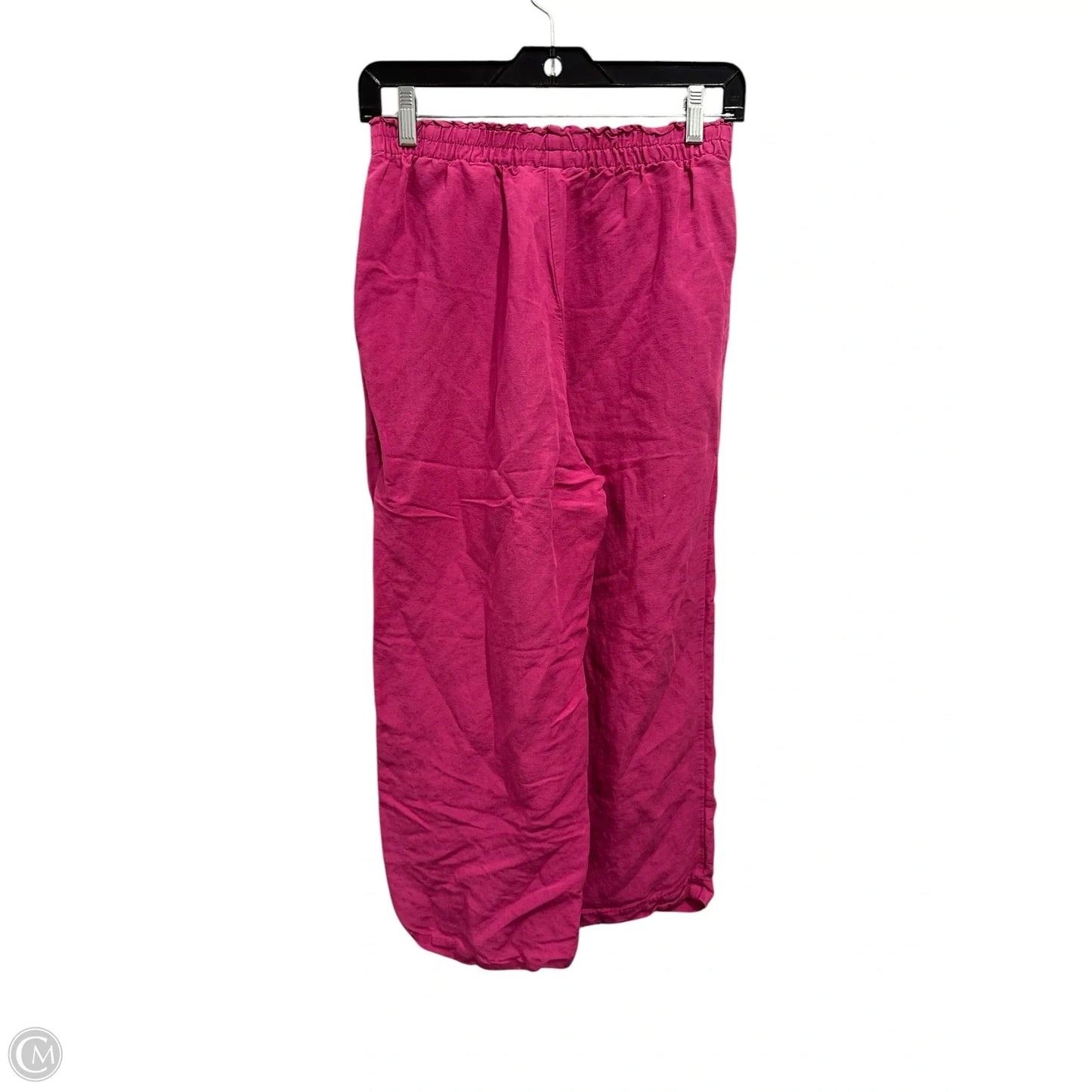 Pants Linen By H&m In Purple, Size: S