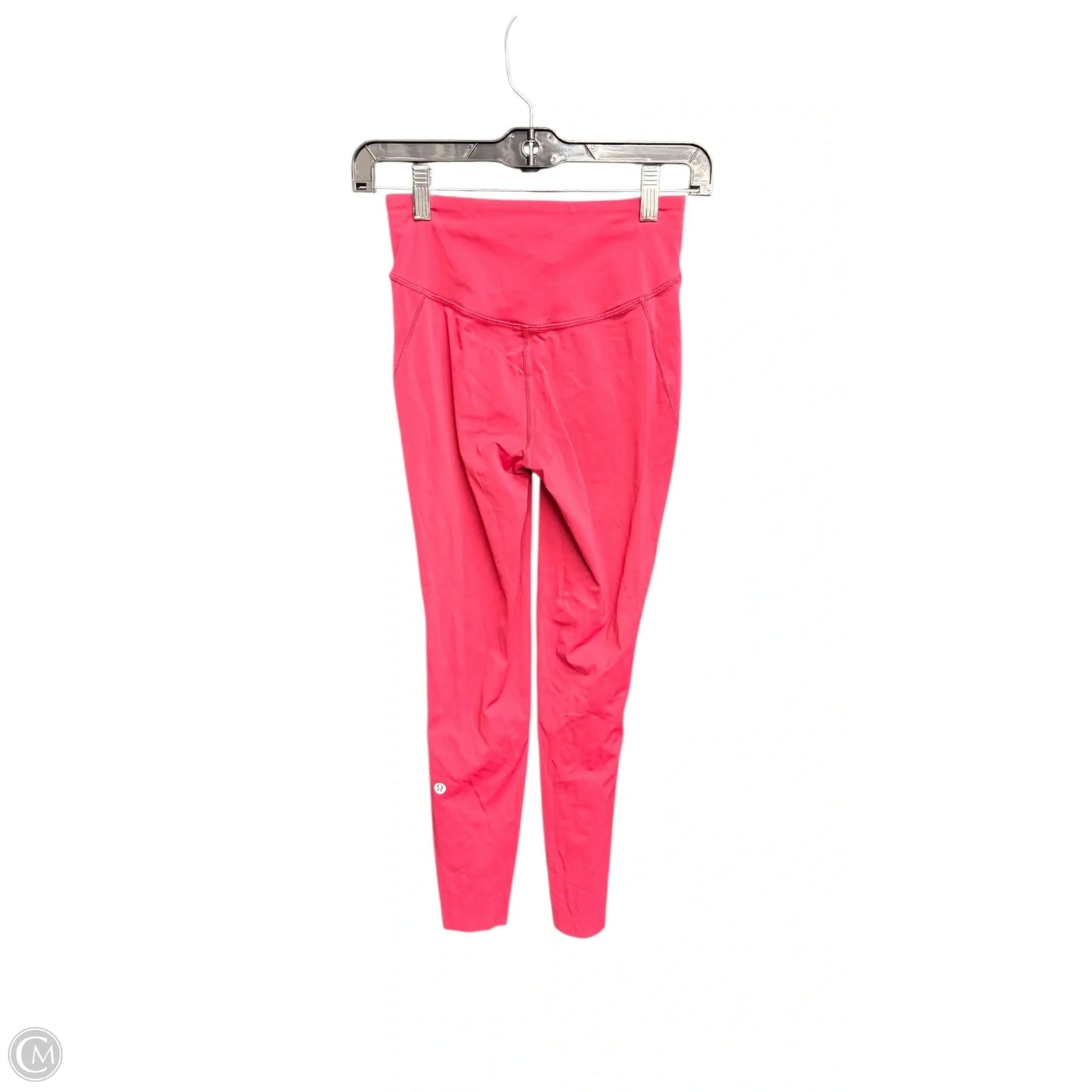 Athletic Leggings By Lululemon In Maroon, Size: Xs