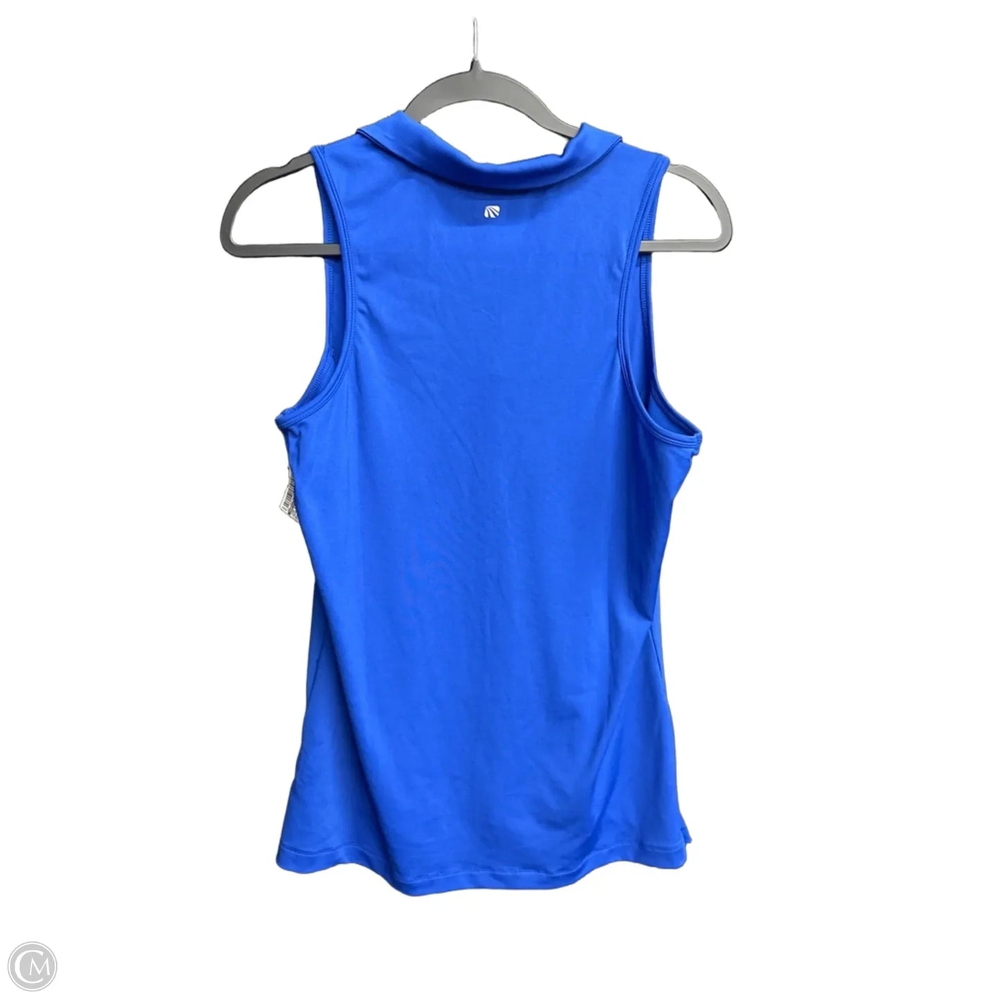 Top Sleeveless By Marika In Blue, Size: L