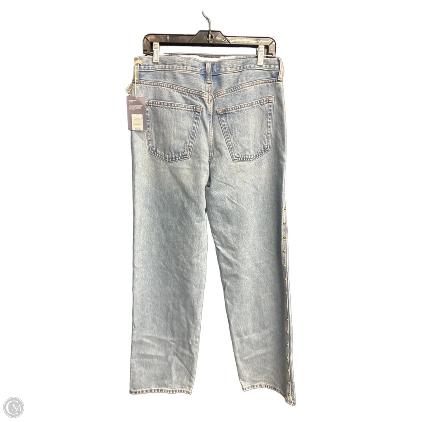 Jeans Straight By Universal Thread In Blue Denim, Size: 2