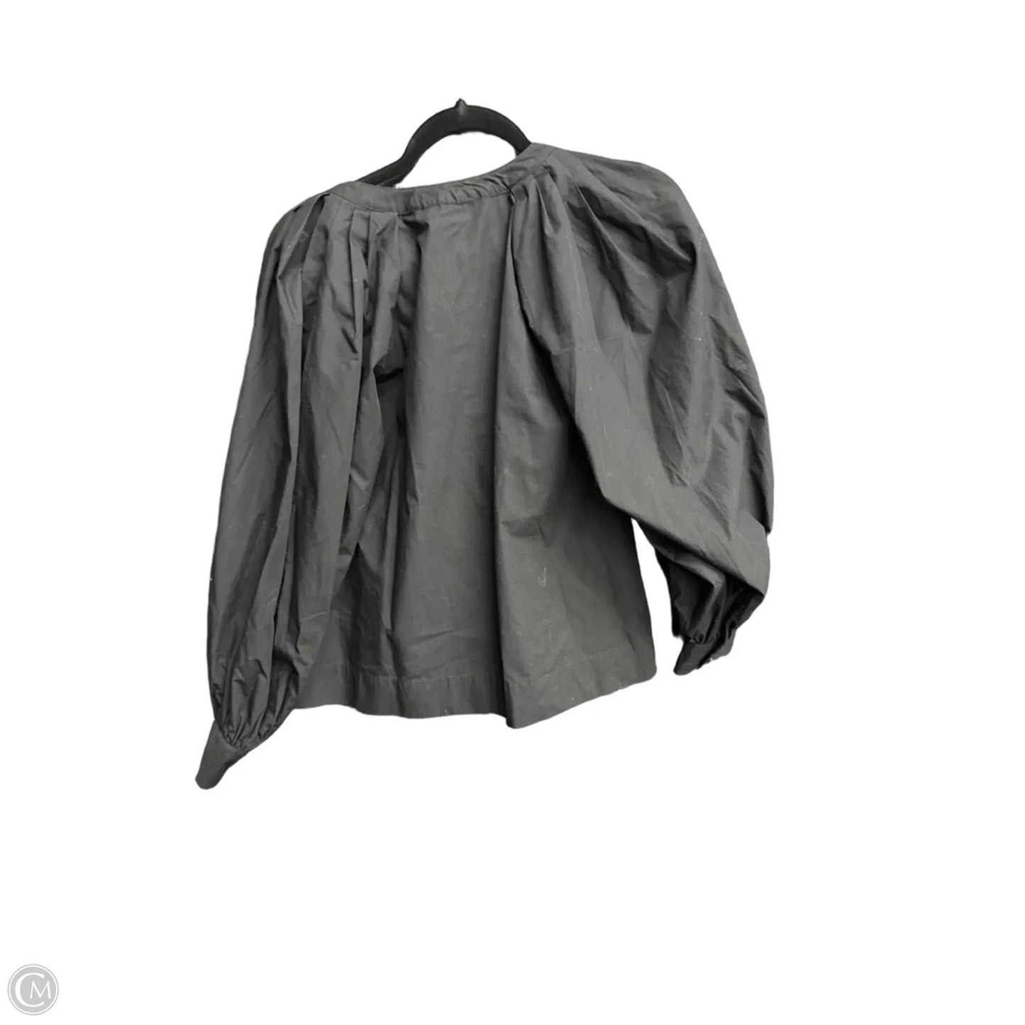 Blouse Long Sleeve By Free Assembly In Black, Size: Xs
