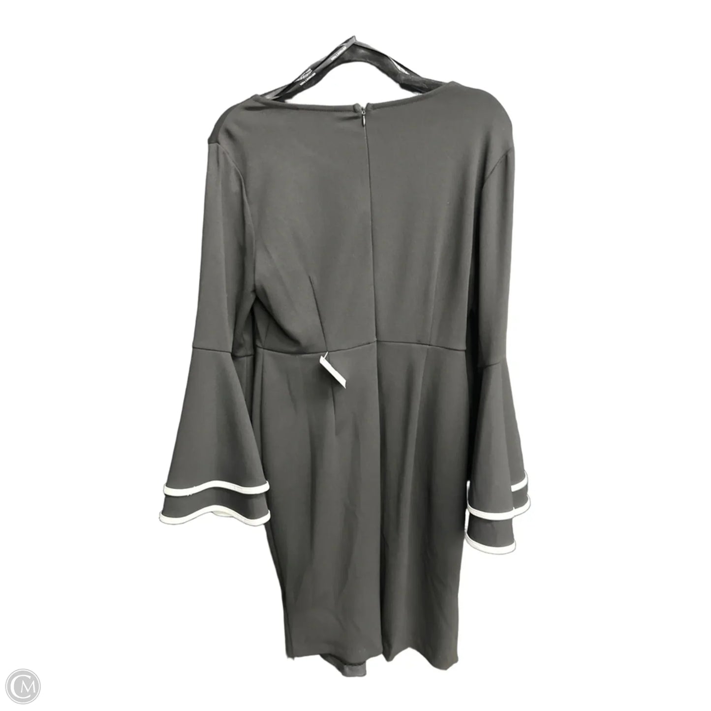 Dress Casual Midi By Nina Leonard In Black, Size: L