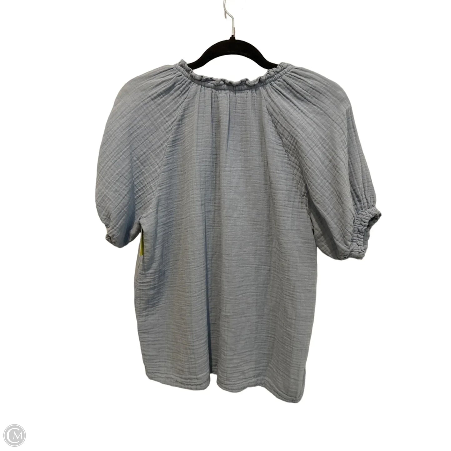 Top Short Sleeve By Dylan In Blue, Size: S