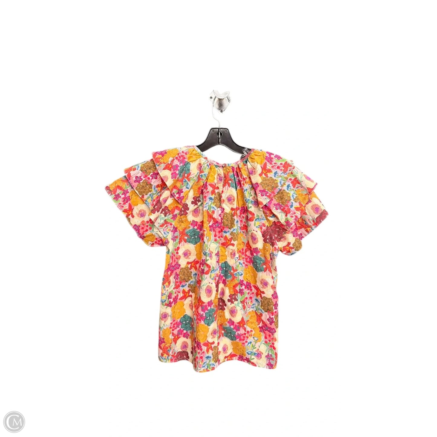 Top Short Sleeve By Entro In Floral Print, Size: S