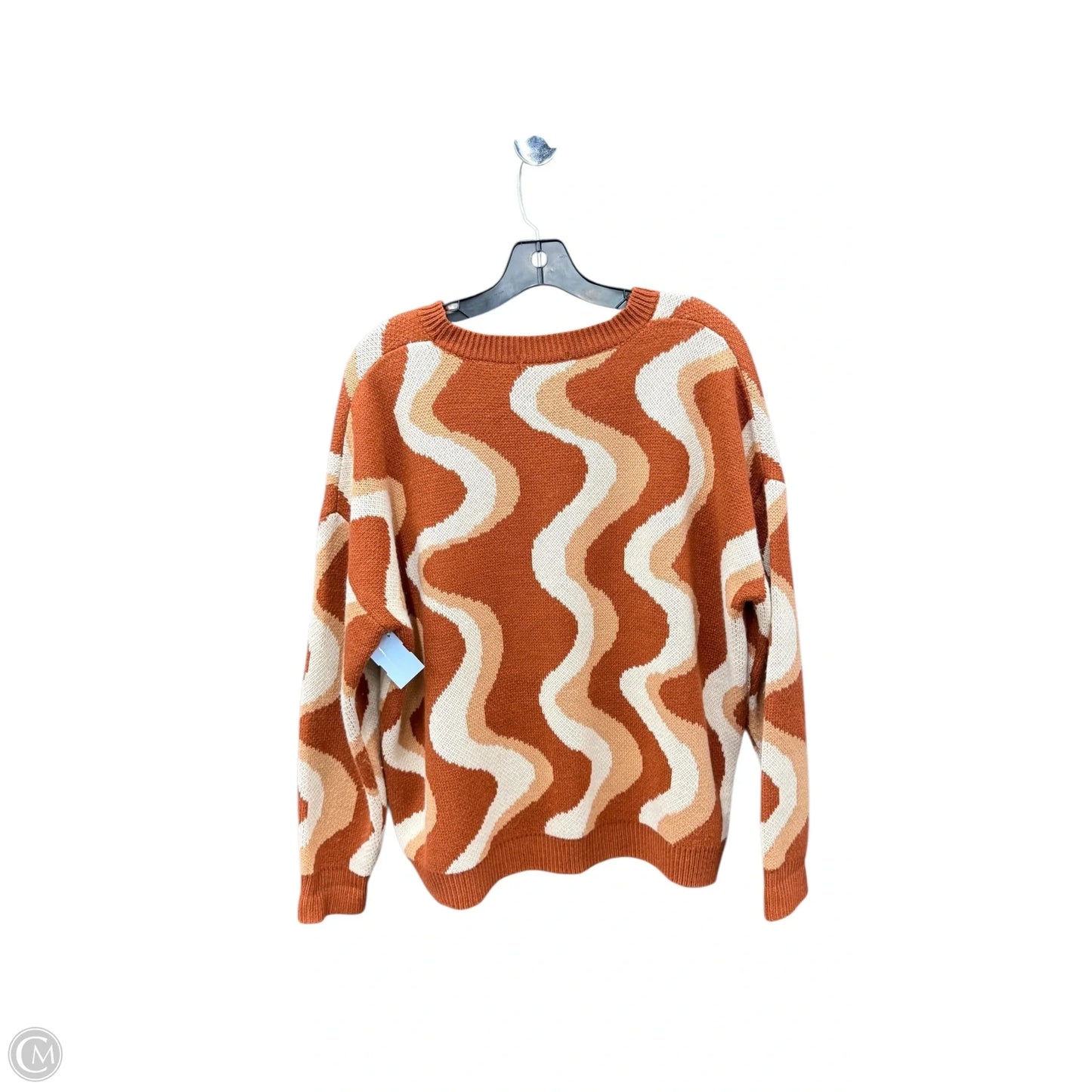 Sweater By Altard State In Cream & Orange, Size: Xs