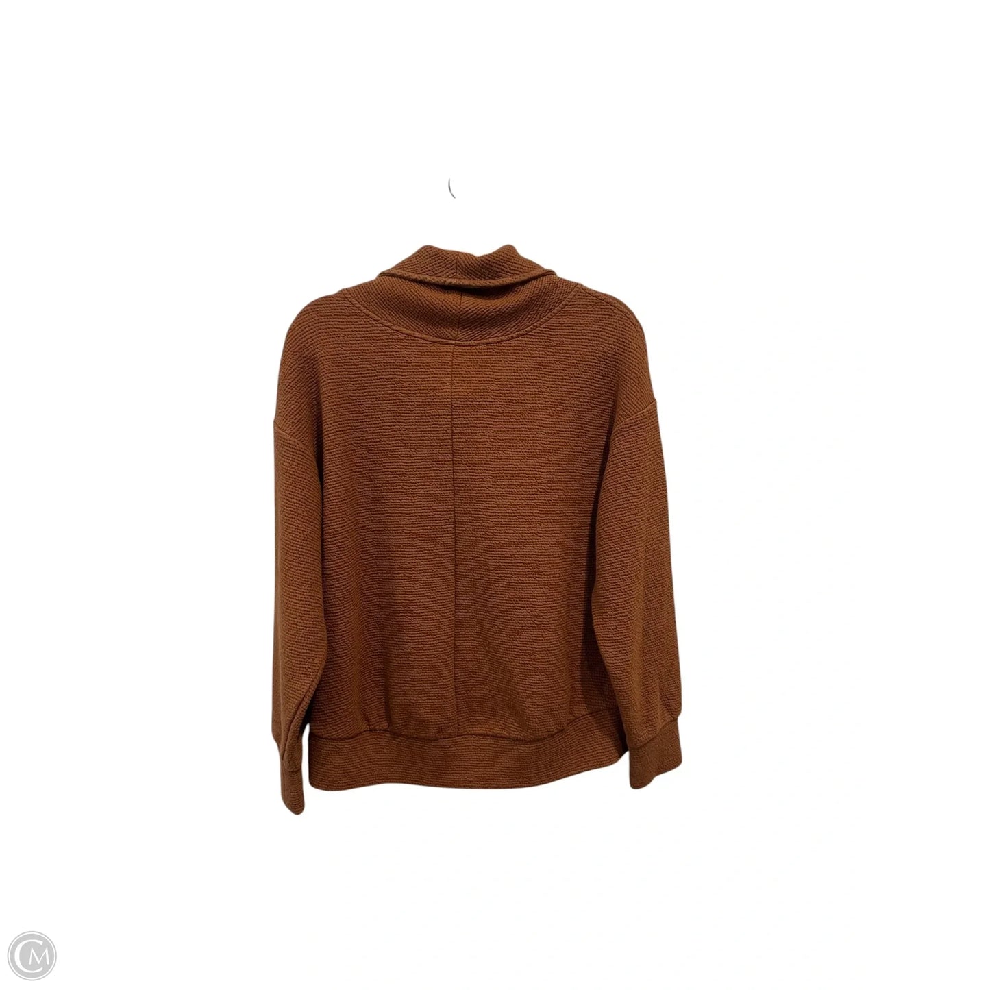 Athletic Sweatshirt Collar By Calia In Brown, Size: S