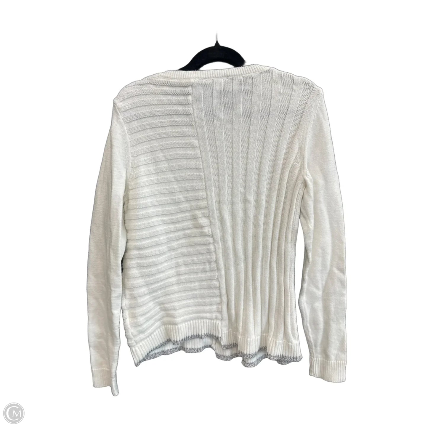 Sweater By Lilla P In White, Size: L