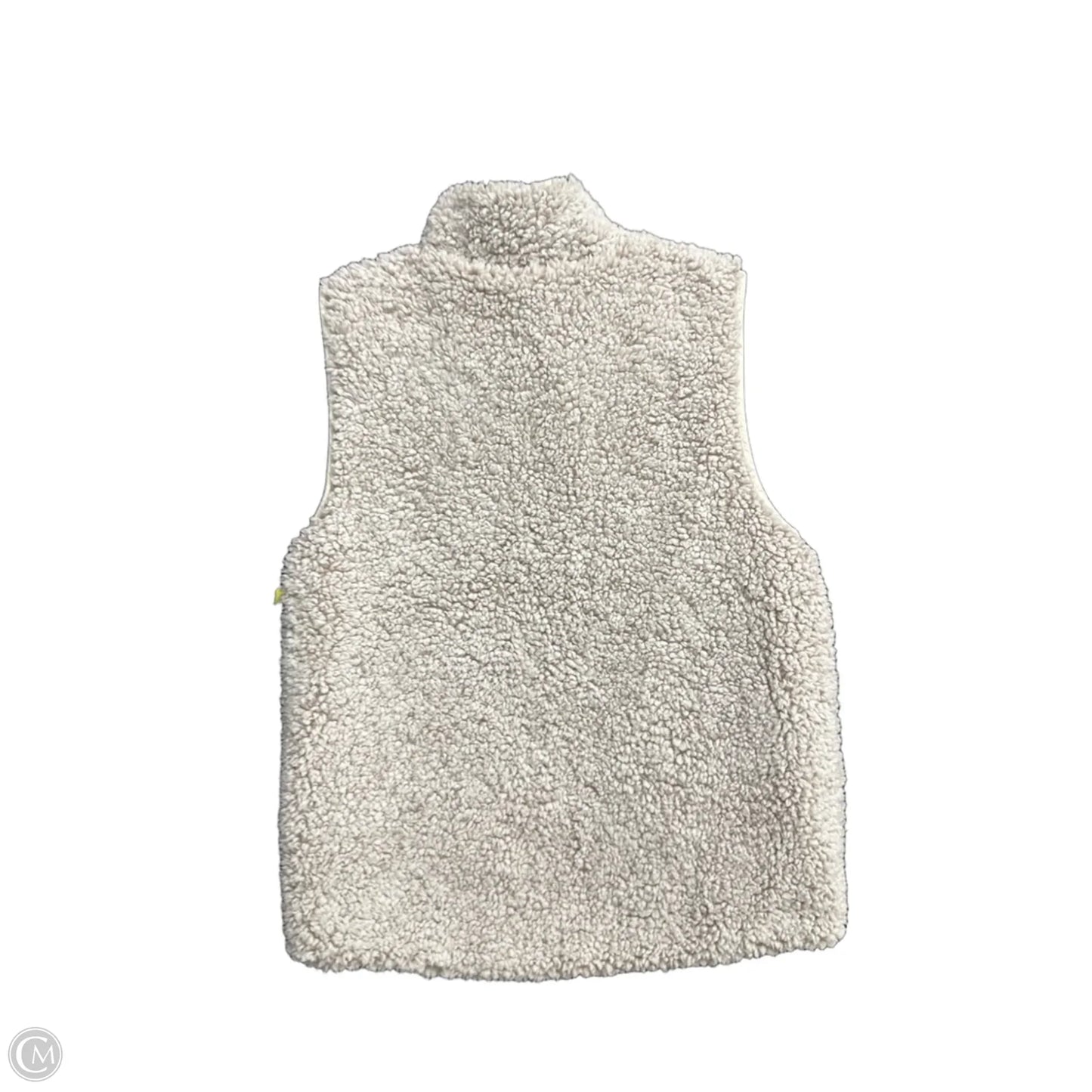 Vest Other By Clothes Mentor In Cream, Size: M