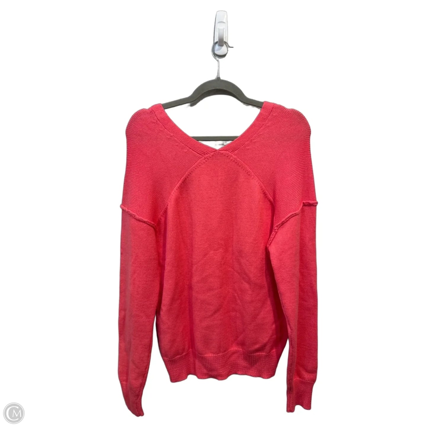 Sweater By Clothes Mentor In Coral, Size: M