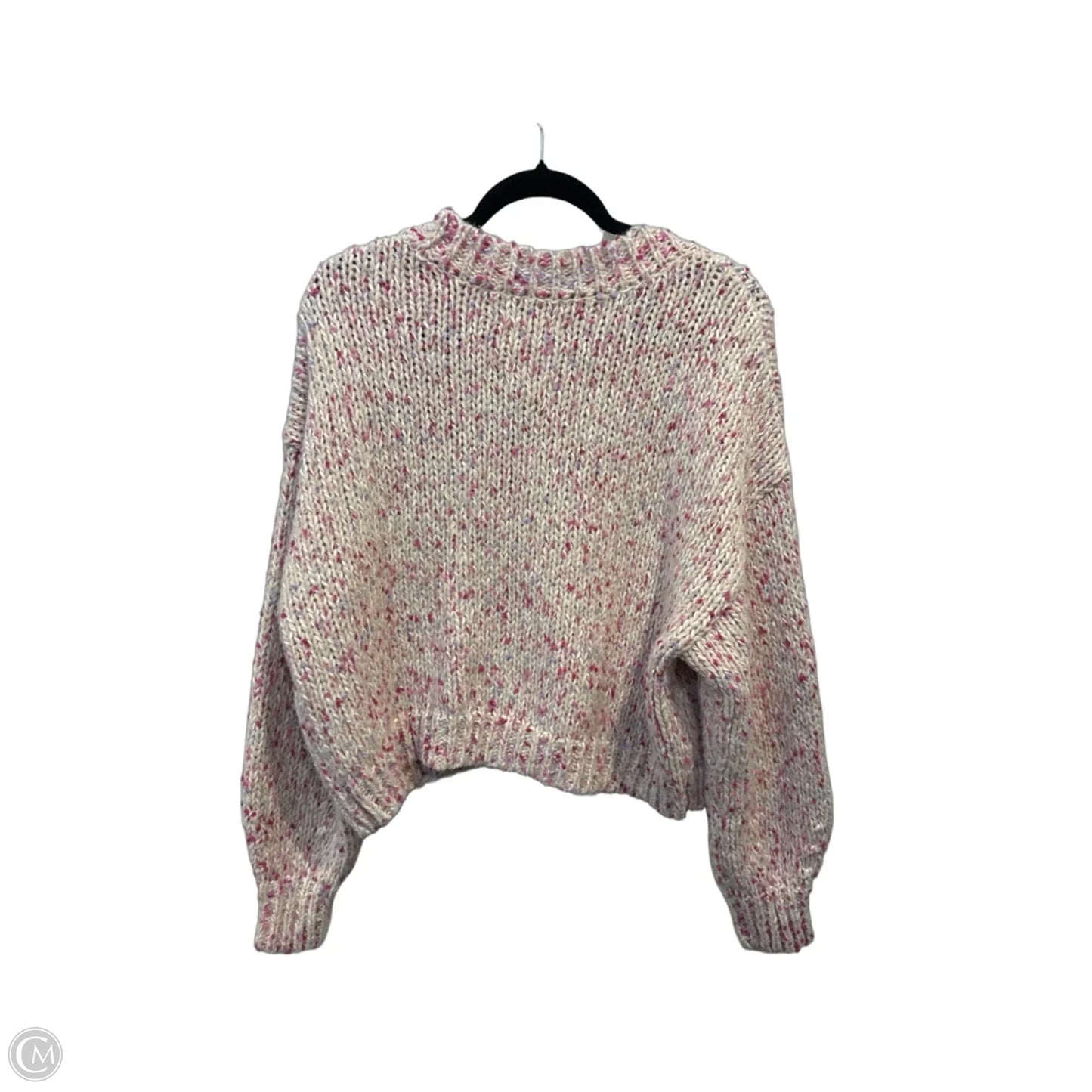 Sweater By Aerie In Pink & Purple, Size: L