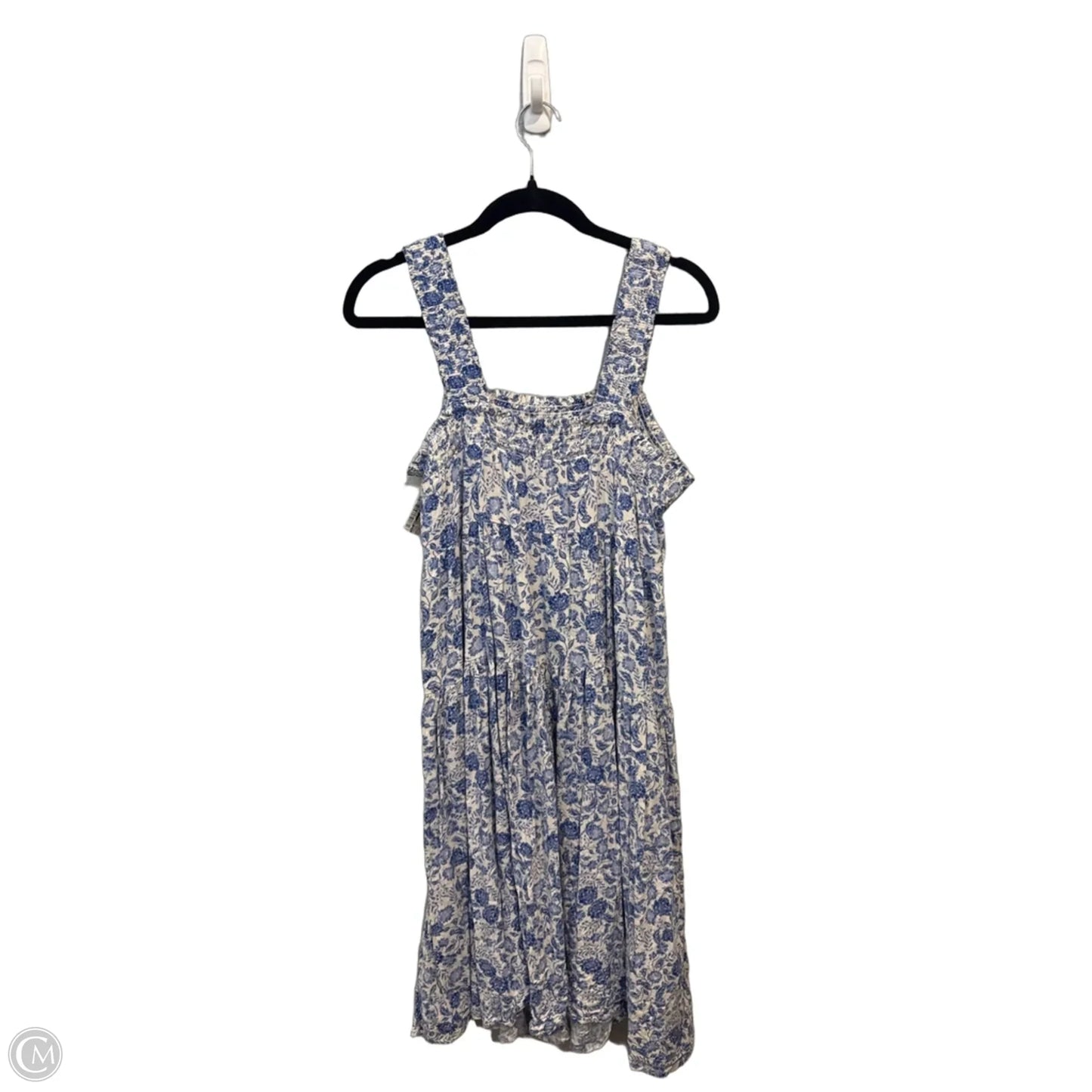Dress Casual Midi By Old Navy In Floral Print, Size: M