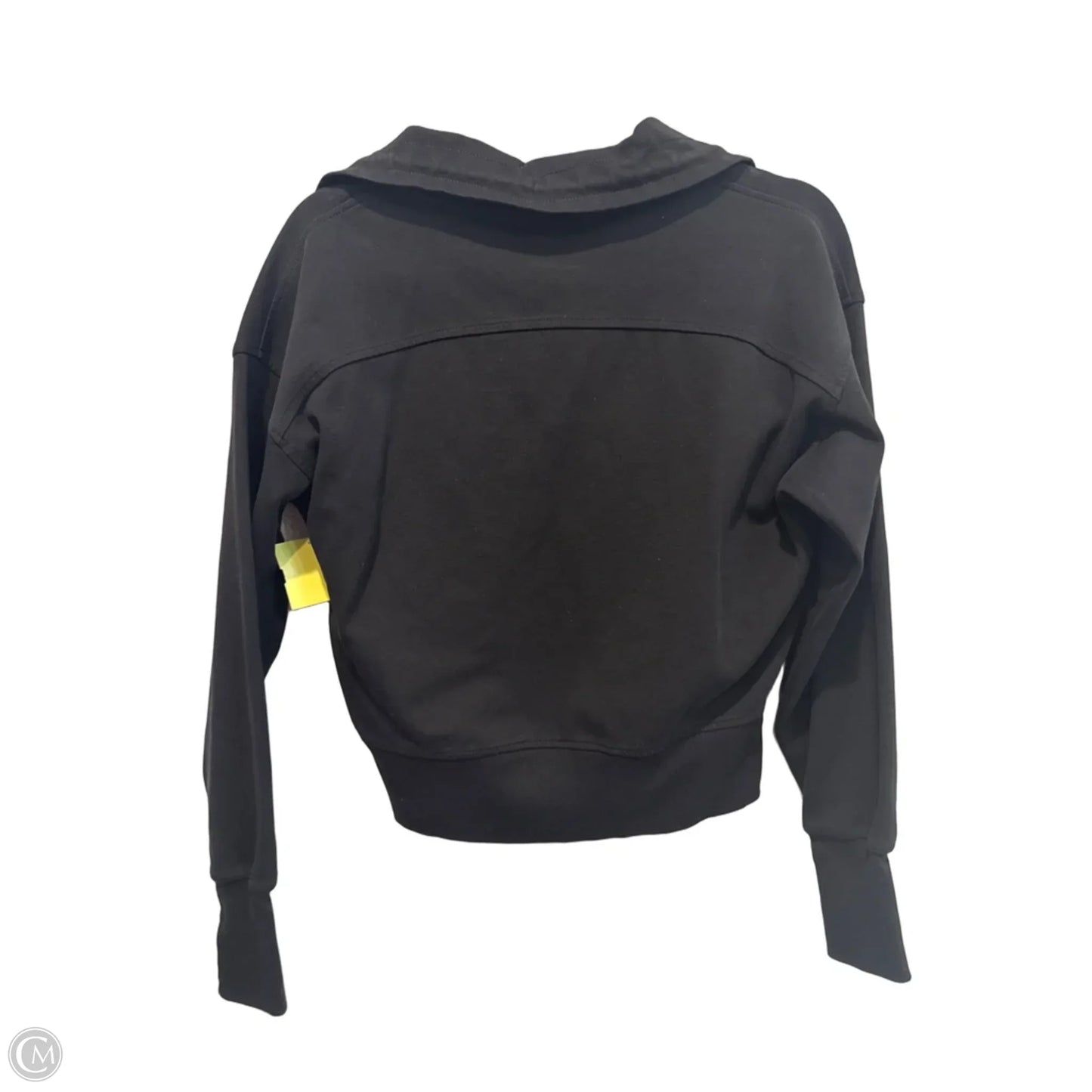 Athletic Sweatshirt Collar By Old Navy In Black, Size: S