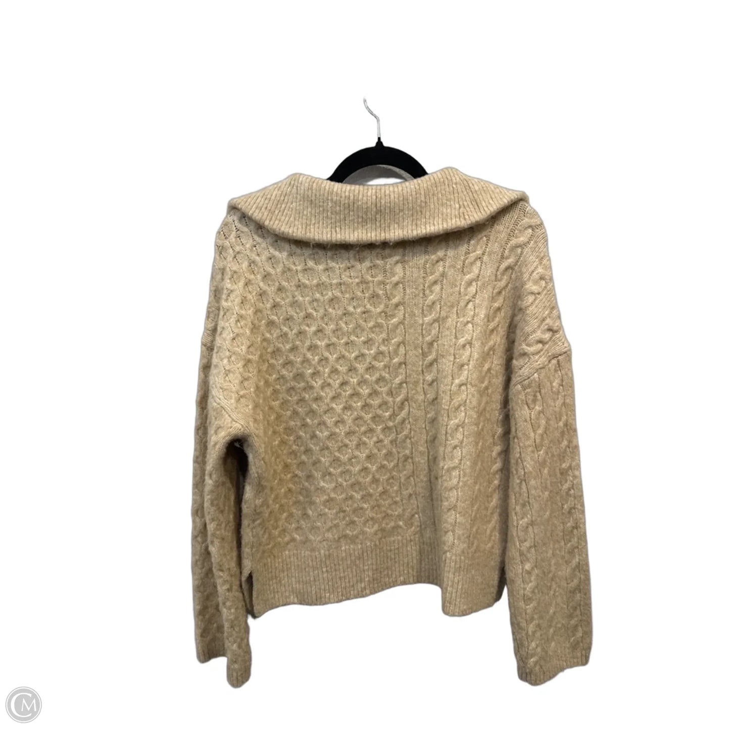 Sweater By Abercrombie And Fitch In Beige, Size: S