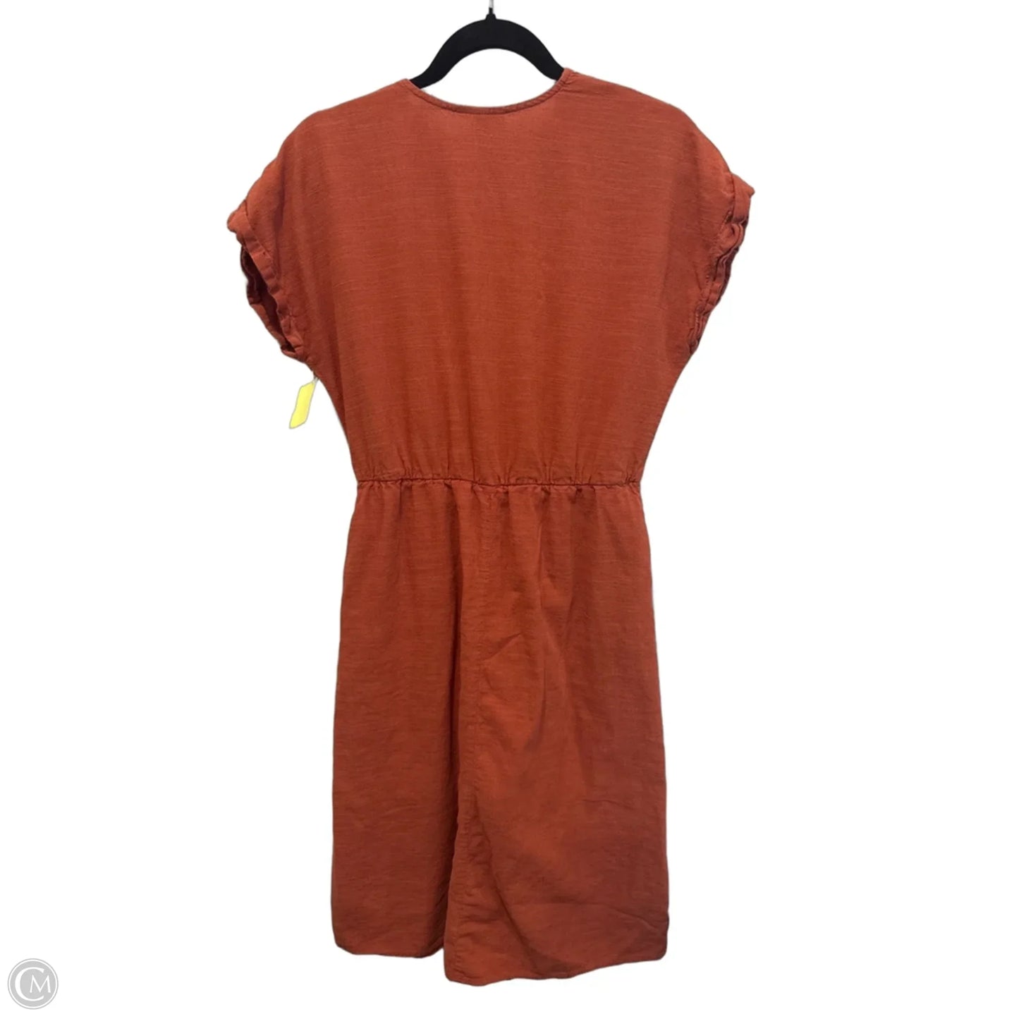 Dress Casual Midi By Universal Thread In Orange, Size: M