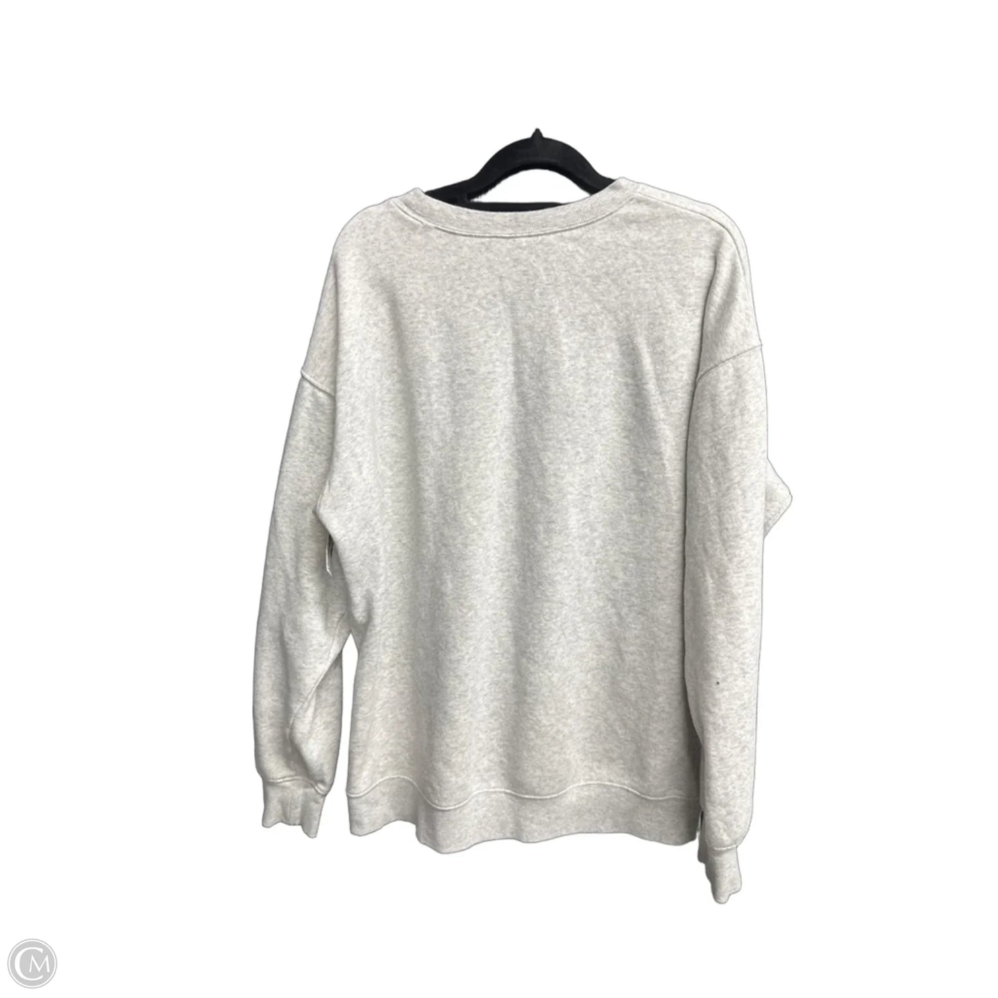 Sweatshirt Crewneck By No Boundaries In Grey, Size: M
