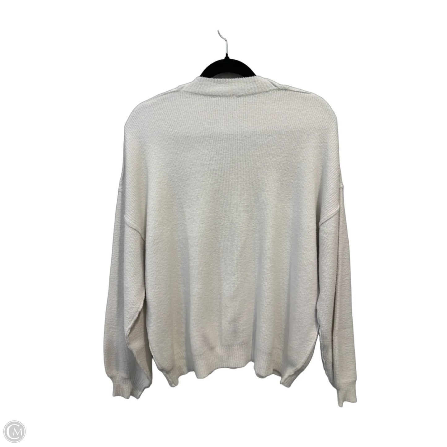 Sweater By Cotton Candy In Cream, Size: M