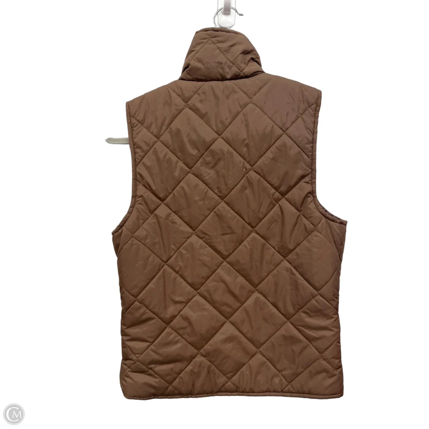 Vest Puffer & Quilted By Peach Love Cream California In Brown, Size: M