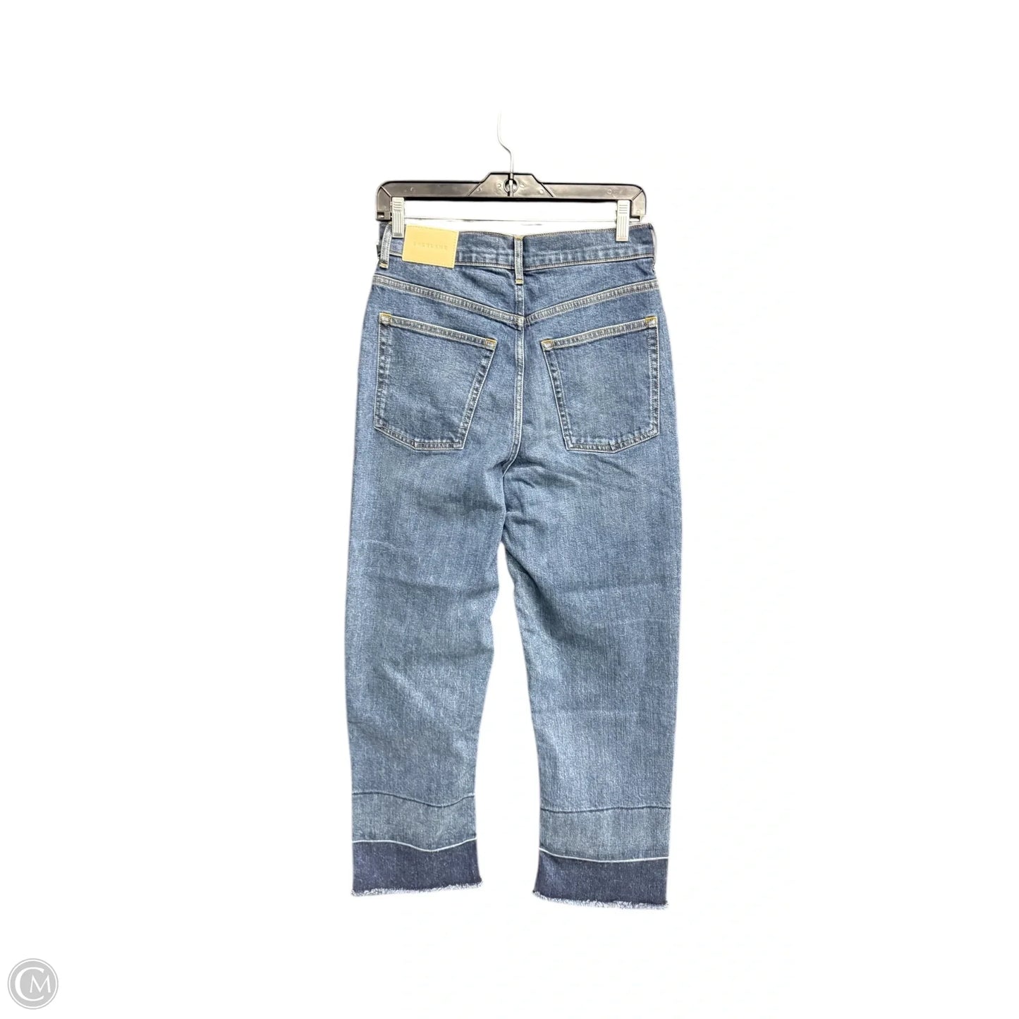 Jeans Straight By Everlane In Blue Denim, Size: 6
