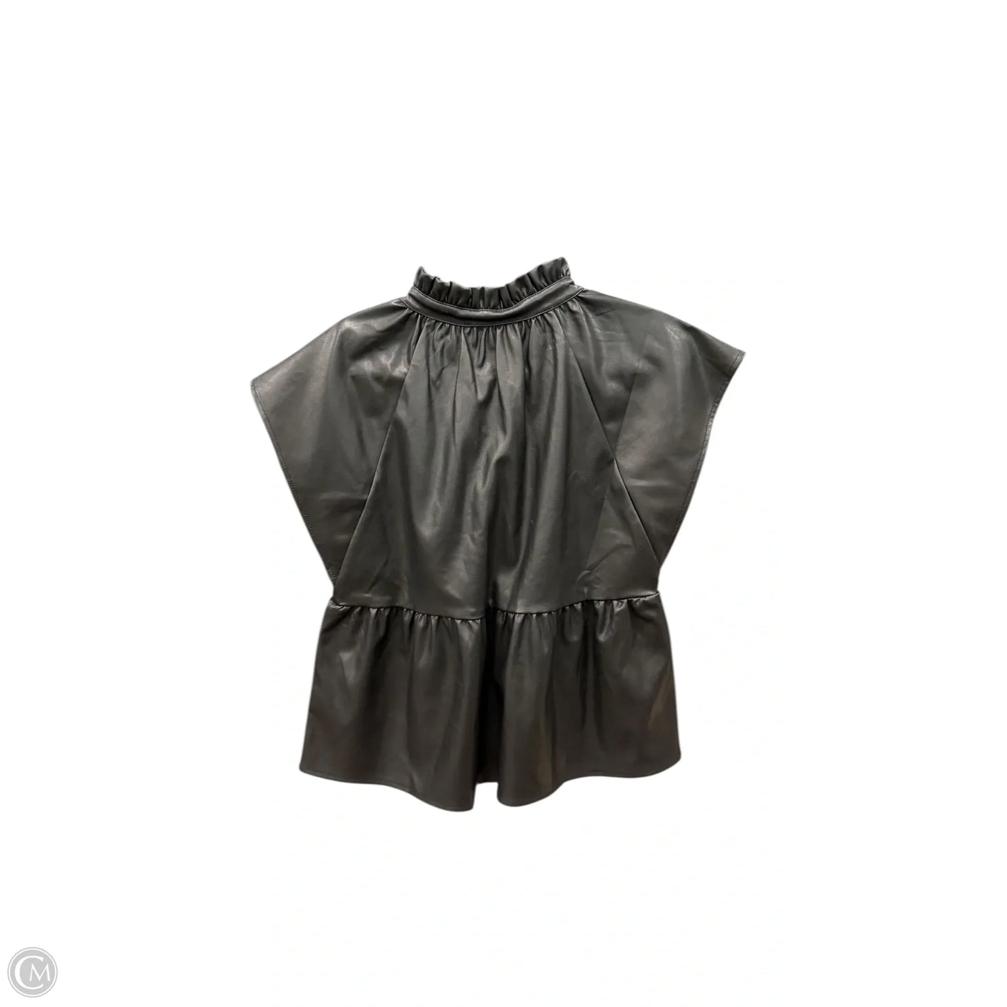 Top Short Sleeve By Thml In Black, Size: S