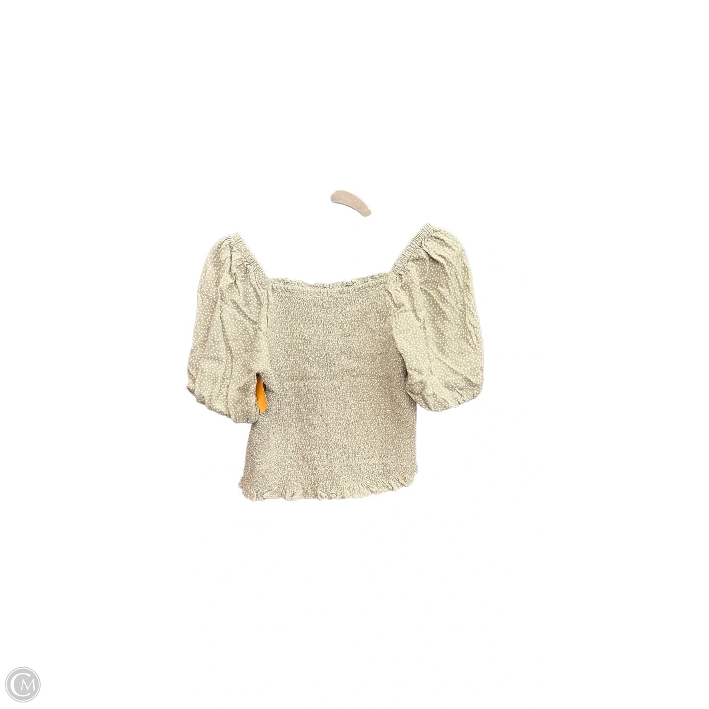 Top Short Sleeve By Loft In Green, Size: Xsp