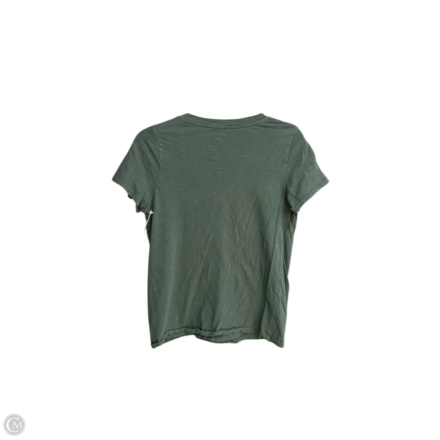 Top Short Sleeve By Madewell In Green, Size: S