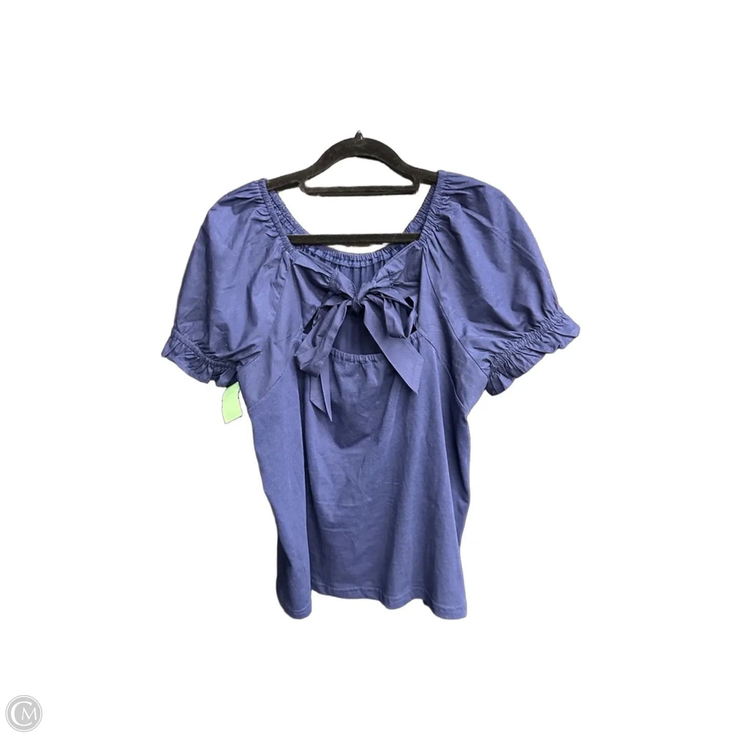 Top Short Sleeve By J. Crew In Navy, Size: S