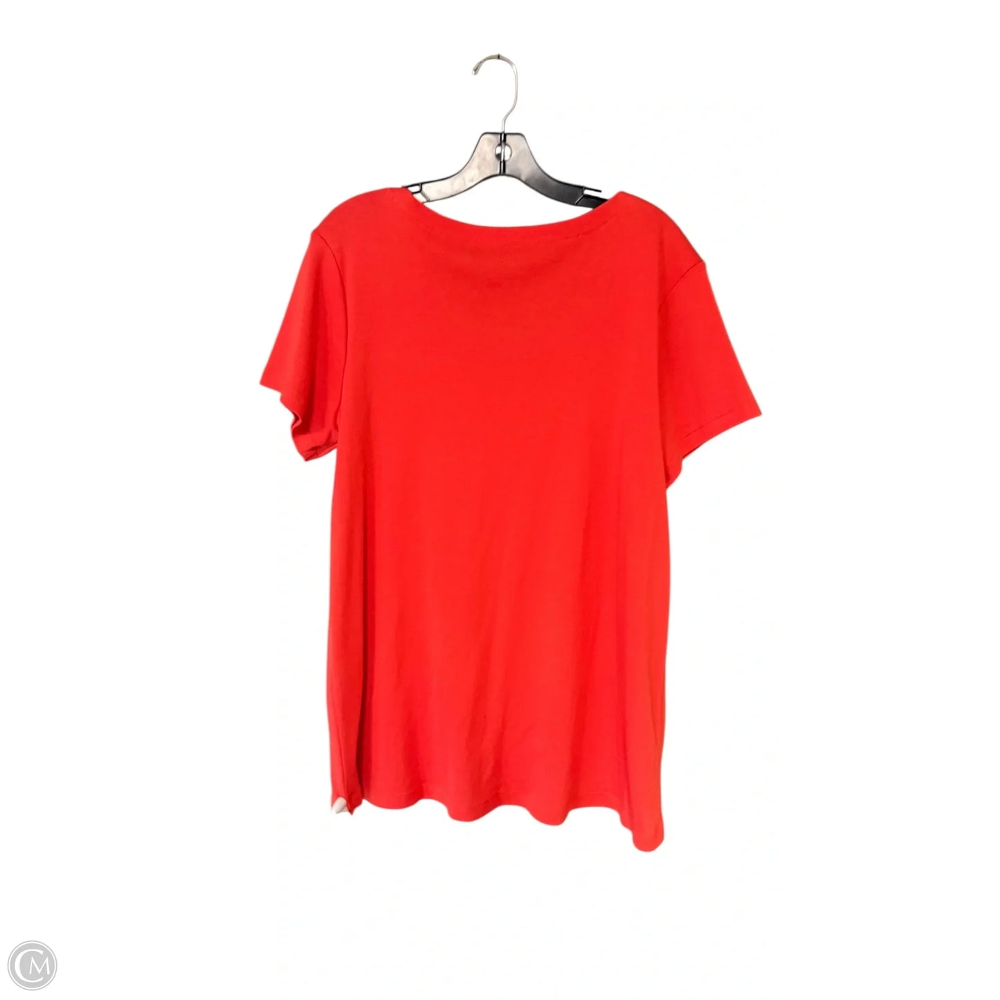 Top Short Sleeve By J. Jill In Orange, Size: L