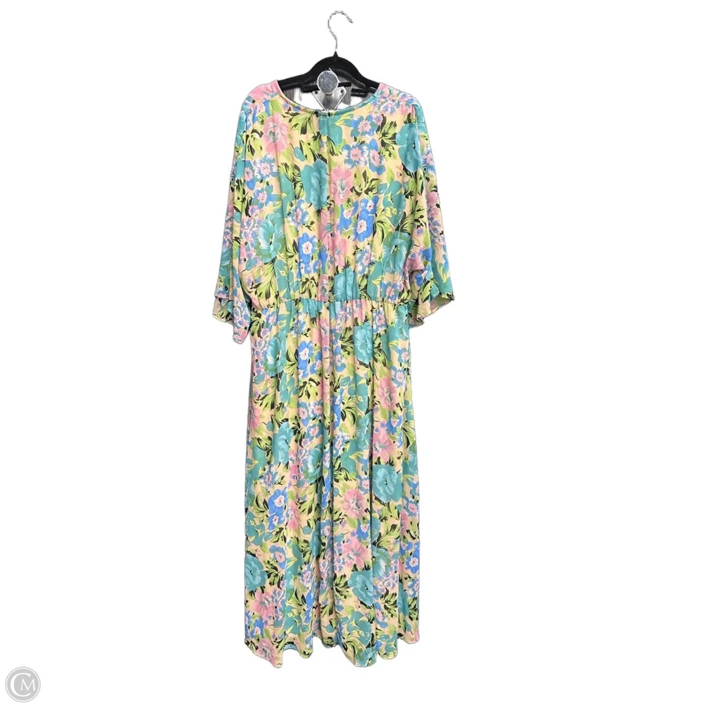 Dress Casual Maxi By Entro In Floral Print, Size: Xl