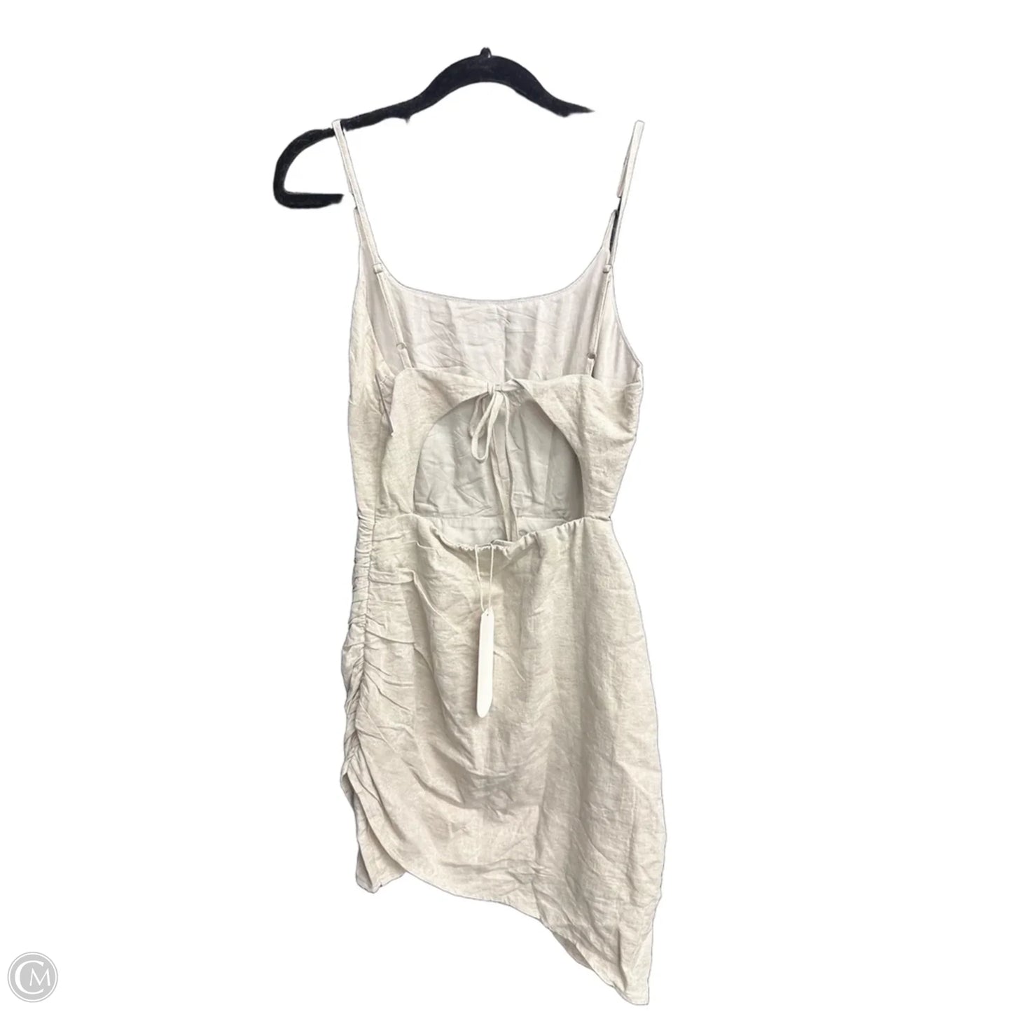 Dress Casual Short By Anthropologie In Beige, Size: Xxs