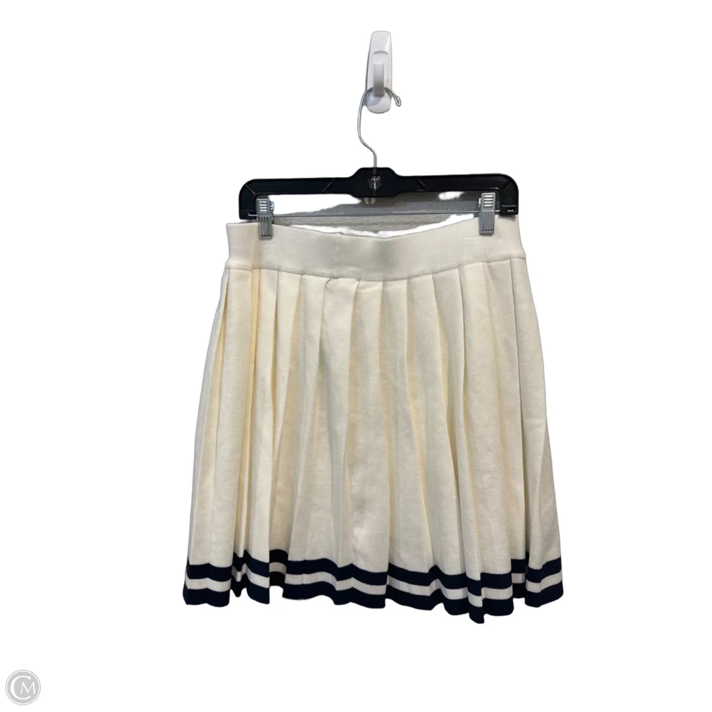 Skirt Mini & Short By Skies Are Blue In Cream, Size: 12