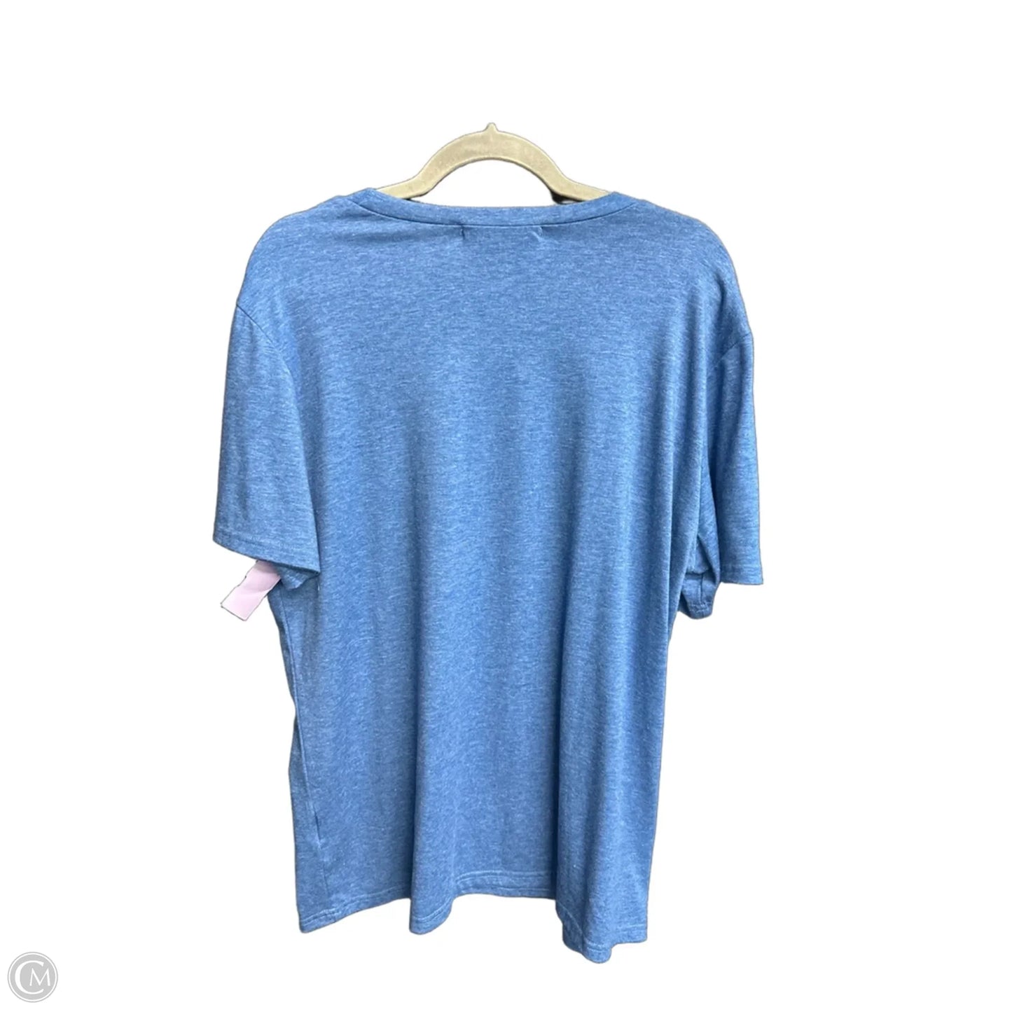 Top Short Sleeve By Clothes Mentor In Blue, Size: Xl