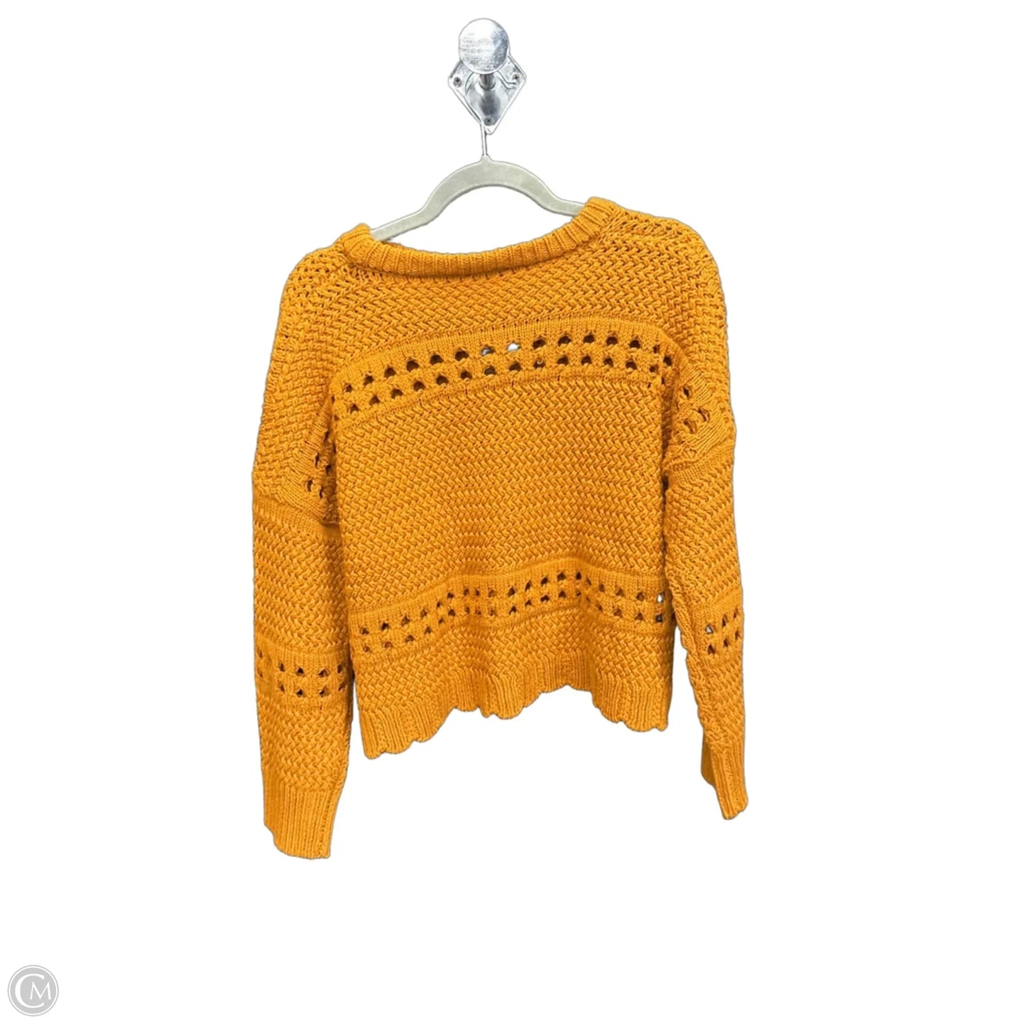 Sweater By Clothes Mentor In Yellow, Size: S