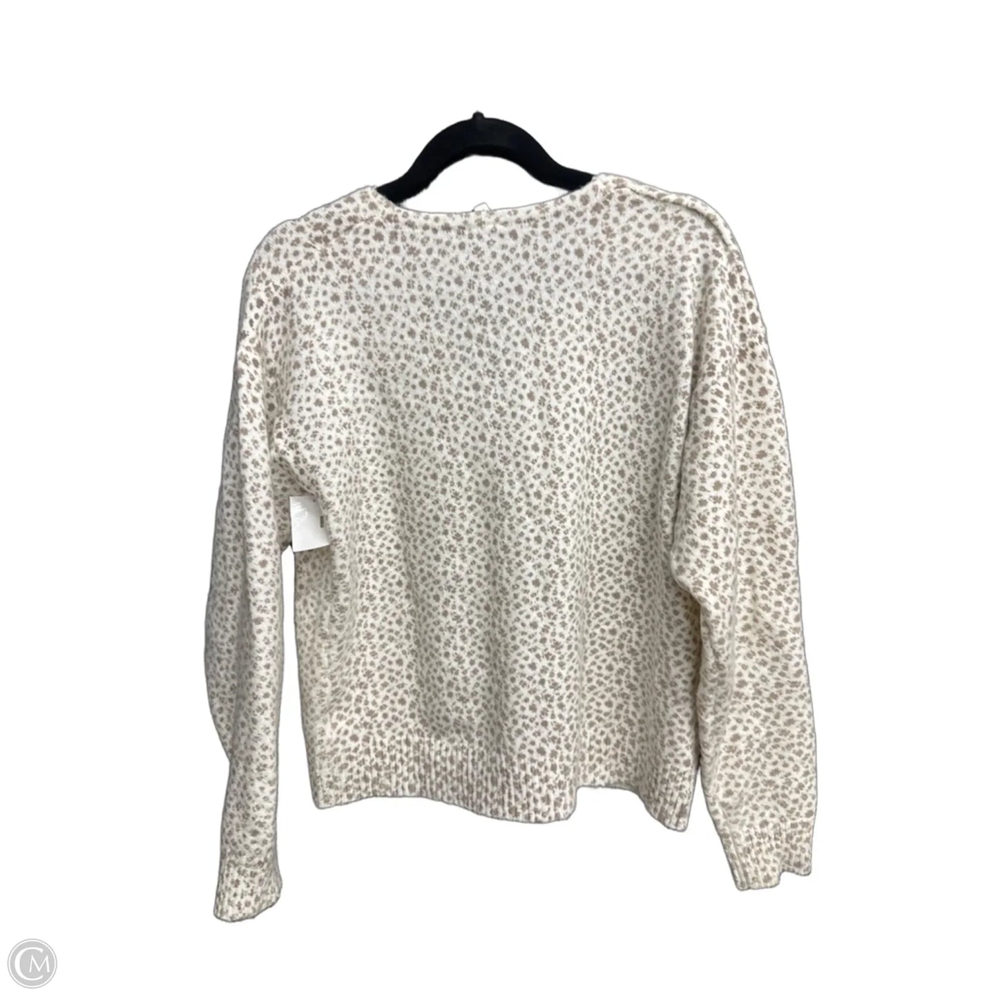 Sweater Cardigan By Wishlist In Floral Print, Size: S