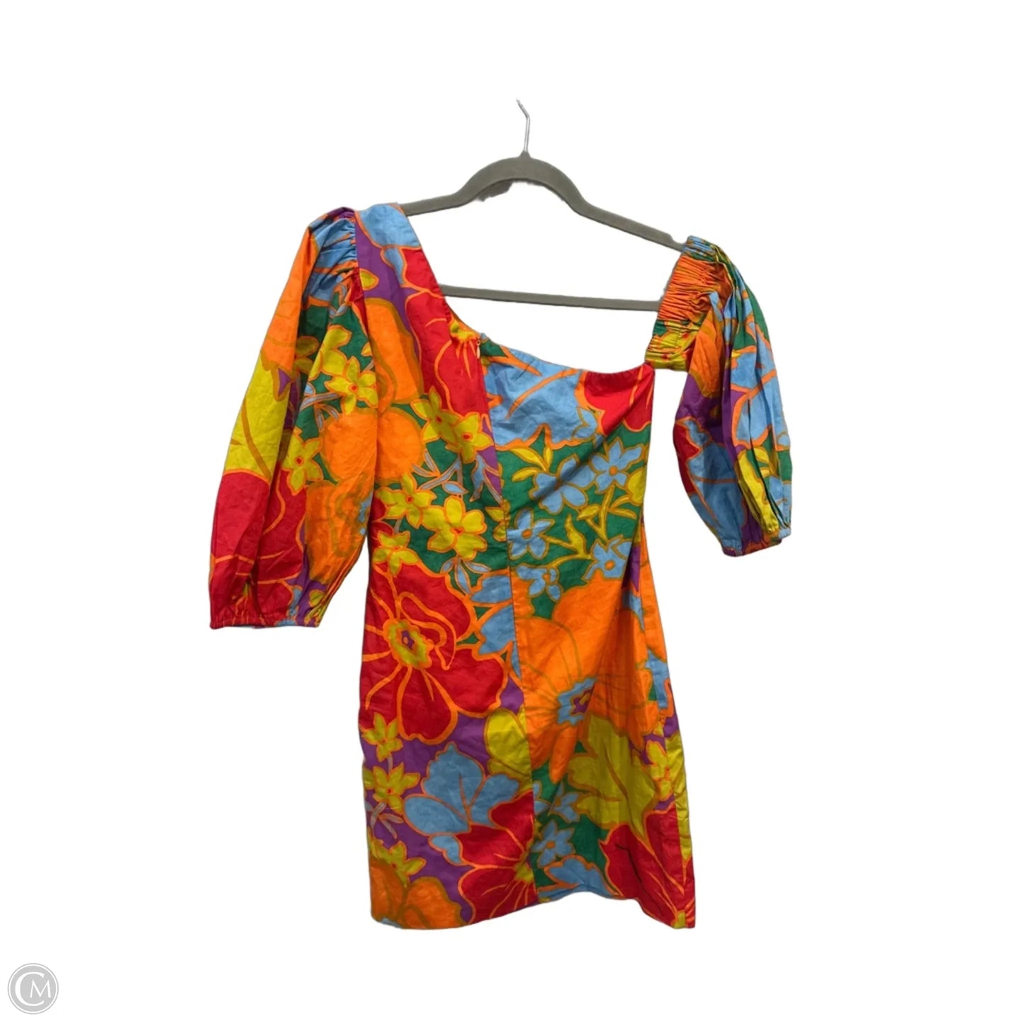 Dress Casual Short By Olivaceous In Floral Print, Size: Xs