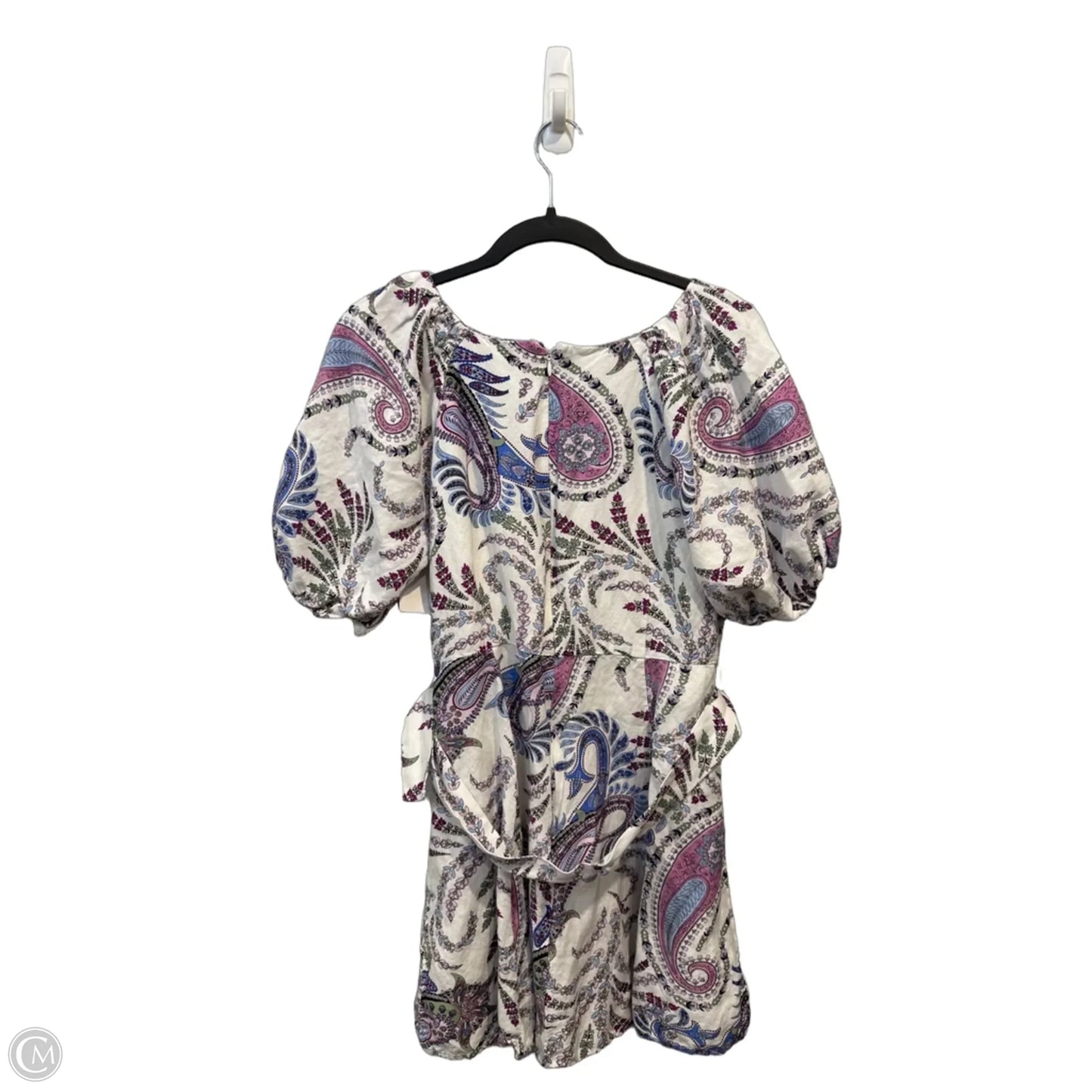 Dress Casual Short By Loft In Paisley Print, Size: M