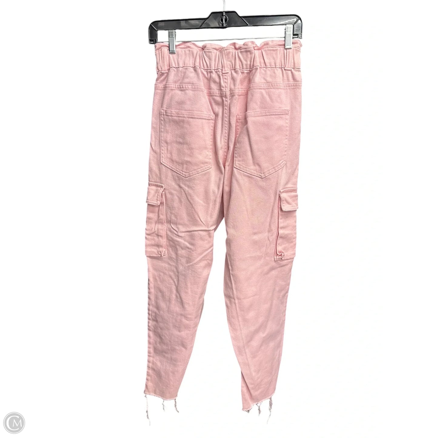Jeans Wide Leg By Gb In Pink, Size: M