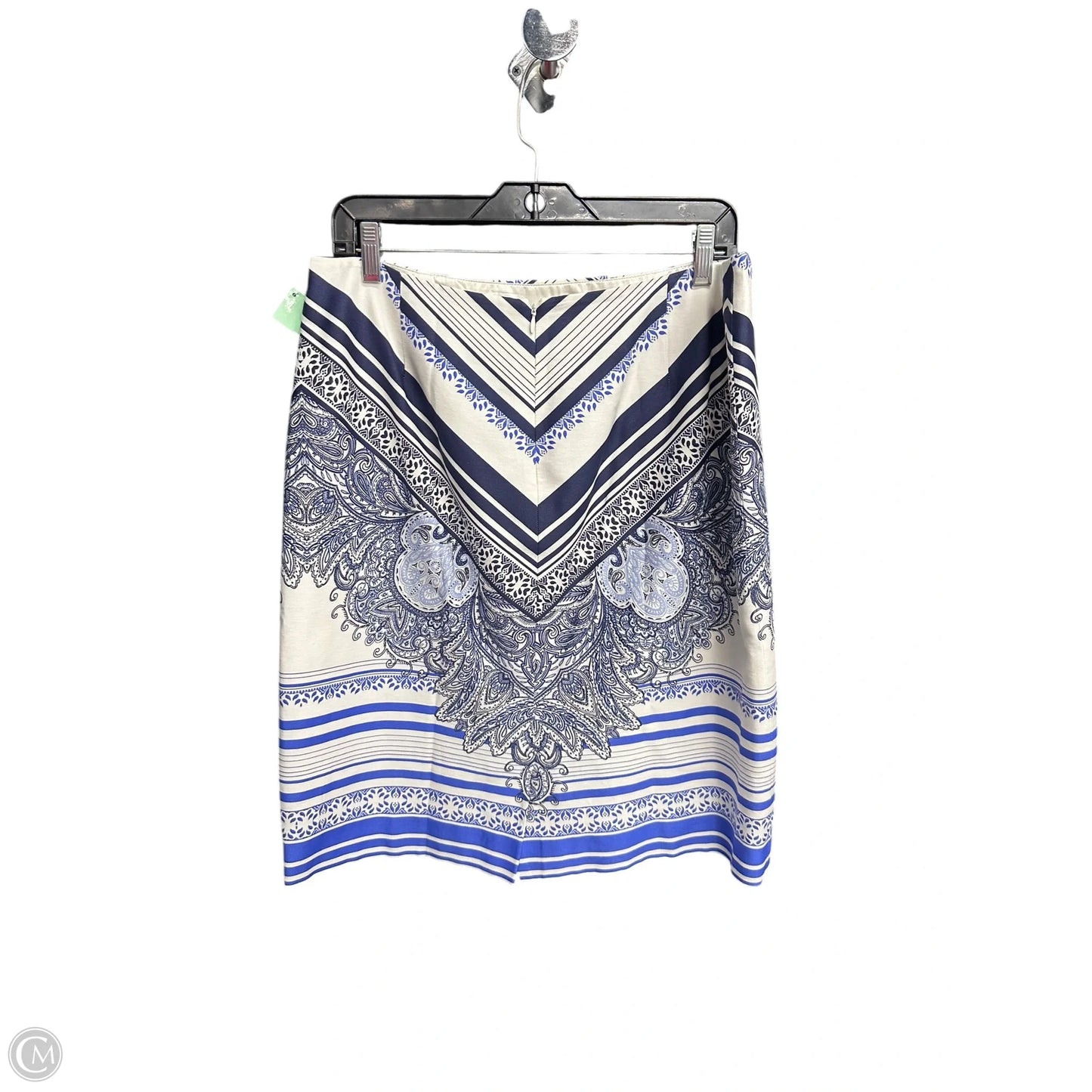 Skirt Midi By Antonio Melani In Blue, Size: M