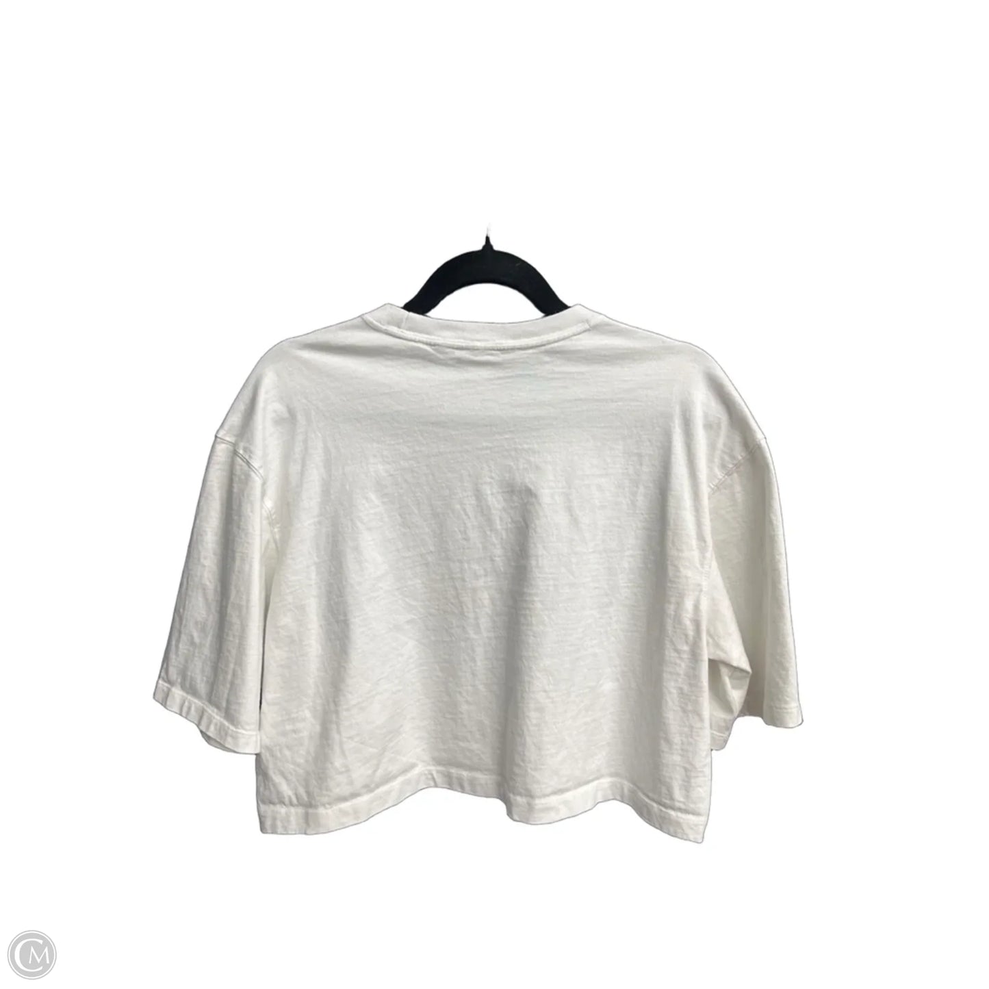 Top Short Sleeve By Adidas In White, Size: S