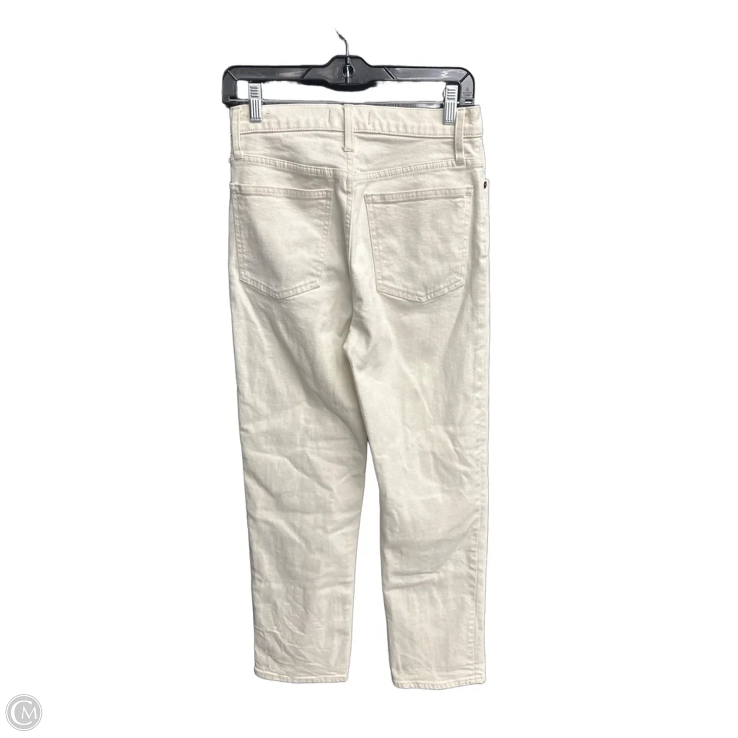 Jeans Straight By Madewell In Cream, Size: 2